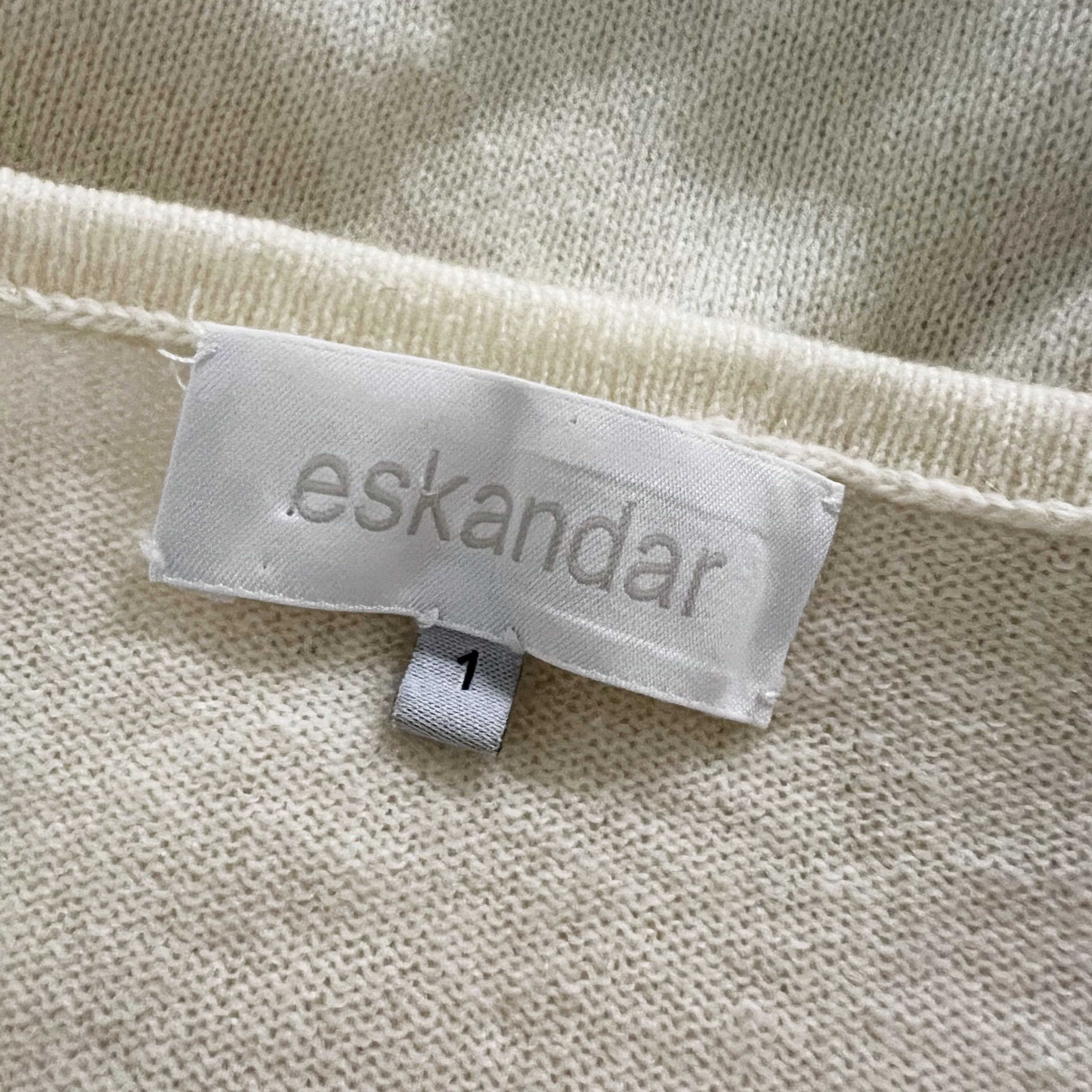 eskandar Eskandar 100% Cashmere Knit Stretch Long Size L / US 10 / IT 46 - 2 Thumbnail