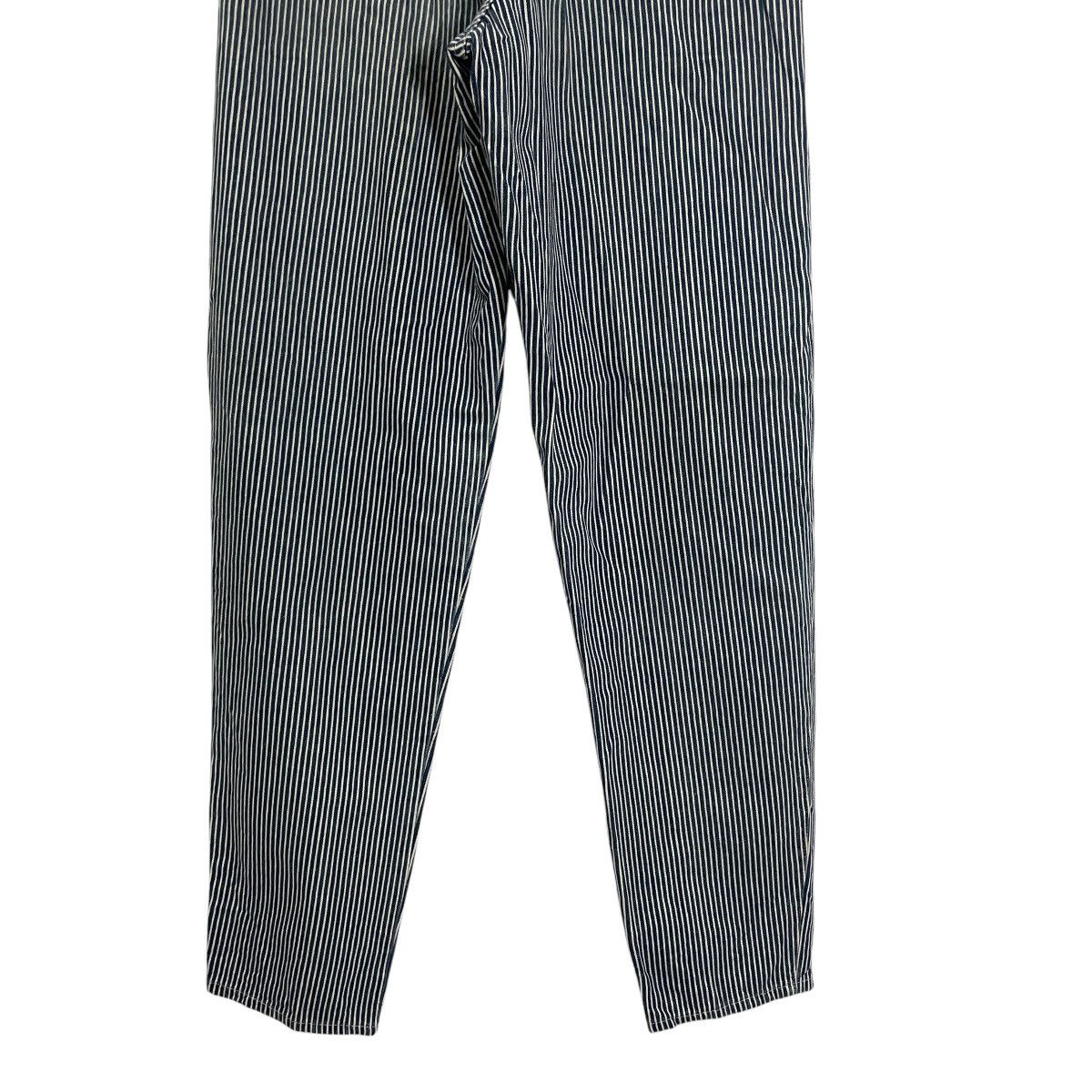 Japanese Brand Vintage Japanese Designer Distressed Hikory Stripe Pants Size 24" / US 00 / IT 34 - 7 Thumbnail