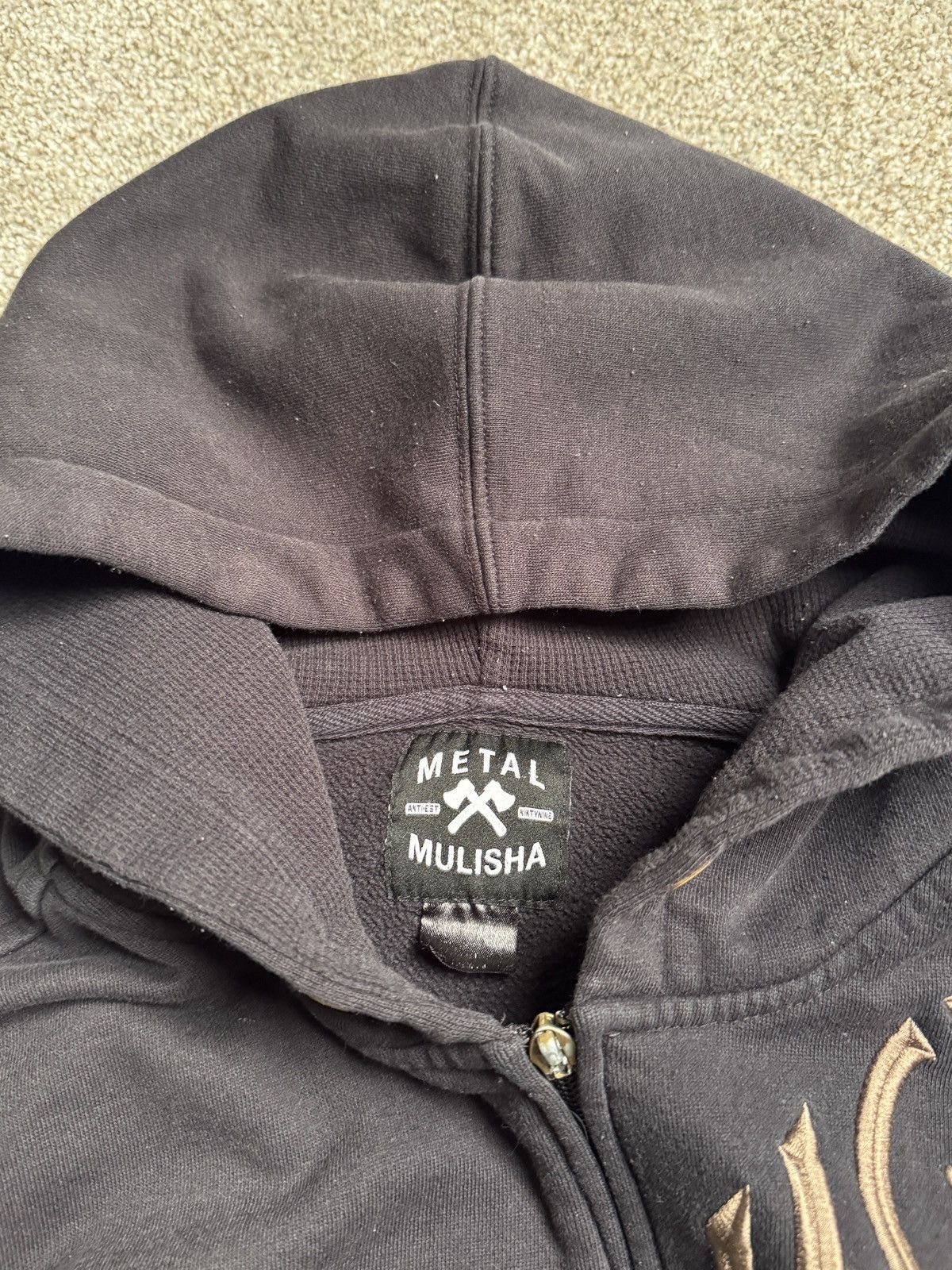 Metal Mulisha METAL MULISHA COULOUR BLOCK ZIP UP HOODIE Size US L / EU 52-54 / 3 - 3 Thumbnail