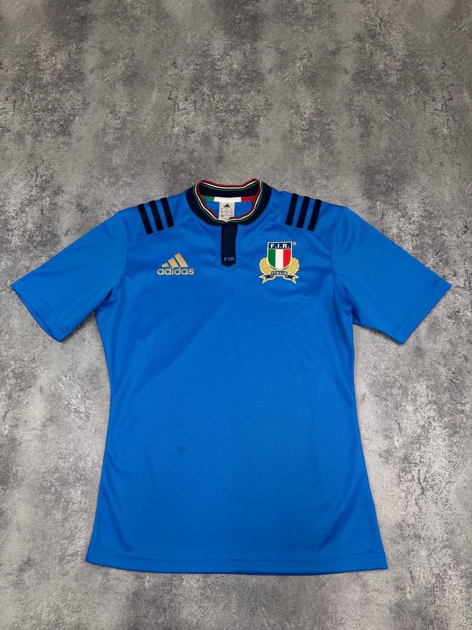 Adidas Adidas Men's FIR Rugby Jersey 2015/2016 World CupBlue Size M Size US M / EU 48-50 / 2 - 1 Thumbnail