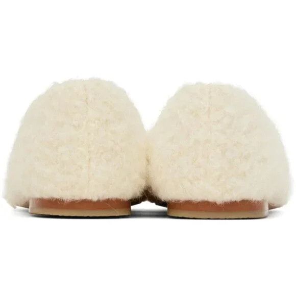 KIMHEKIM KIMHEKIM Boucle Ballerina Flats Size 39 US 9 Ivory Size US 9 / IT 39 - 12 Thumbnail