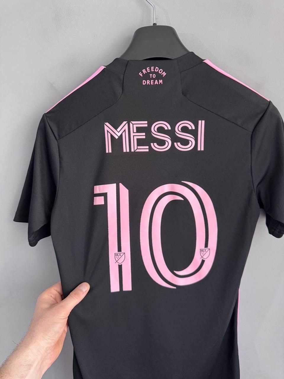 Adidas Inter Miami MLS 2023/24 Away Soccer Jersey #10 MESSI, XS Size US XS / EU 42 / 0 - 17 Thumbnail
