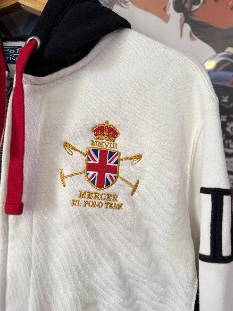 Polo Ralph Lauren Vintage Polo Ralph Lauren Hoodie White Y2K cheef keef Size US M / EU 48-50 / 2 - 3 Thumbnail