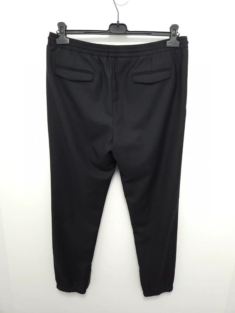 Dior Dior Black Wool Casual Pants-2505 Size US 44 / EU 60 - 2 Thumbnail
