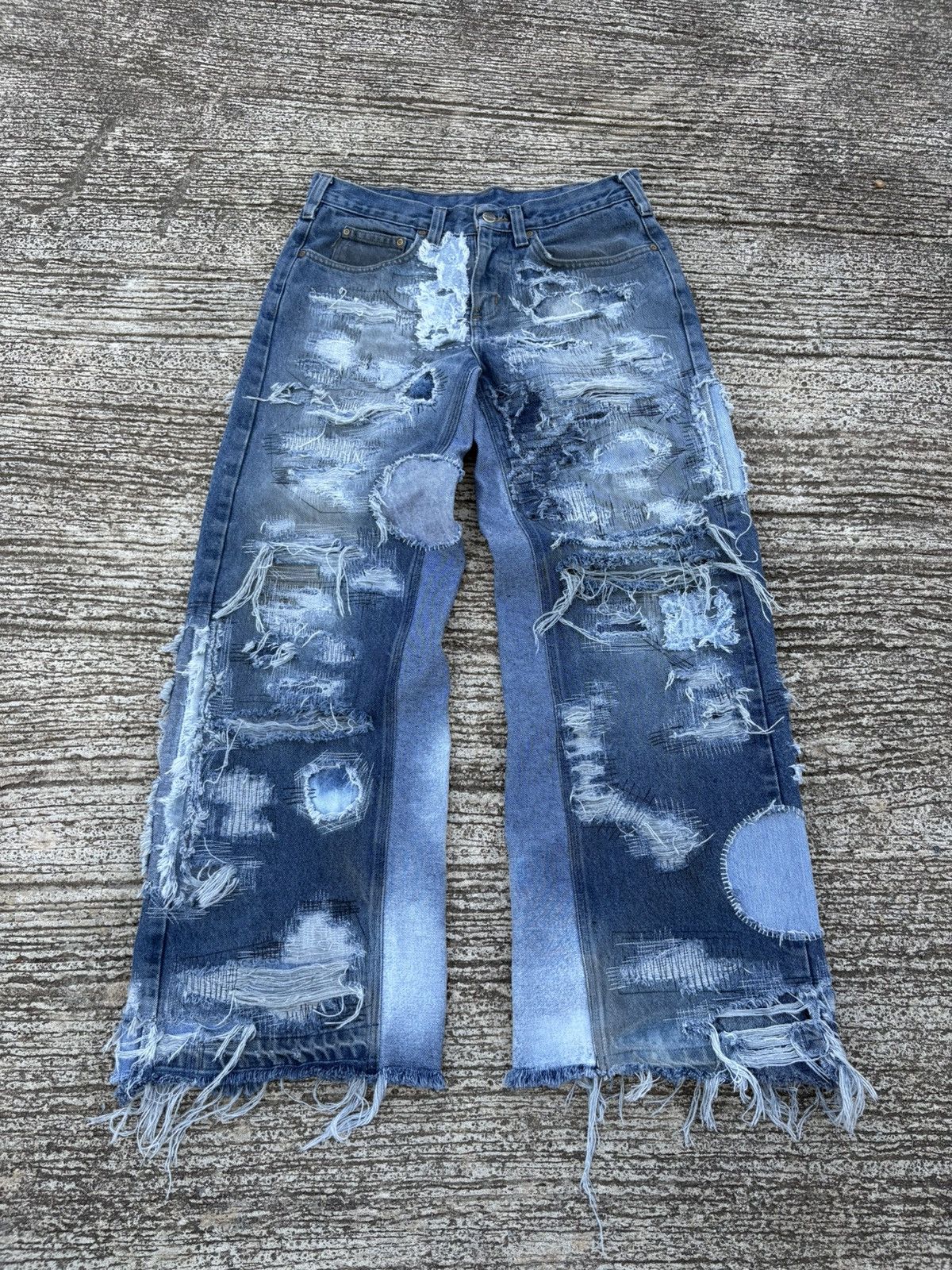 Carhartt Fray Theory Denim 1of1 (size35x31) Size US 35 - 2 Thumbnail