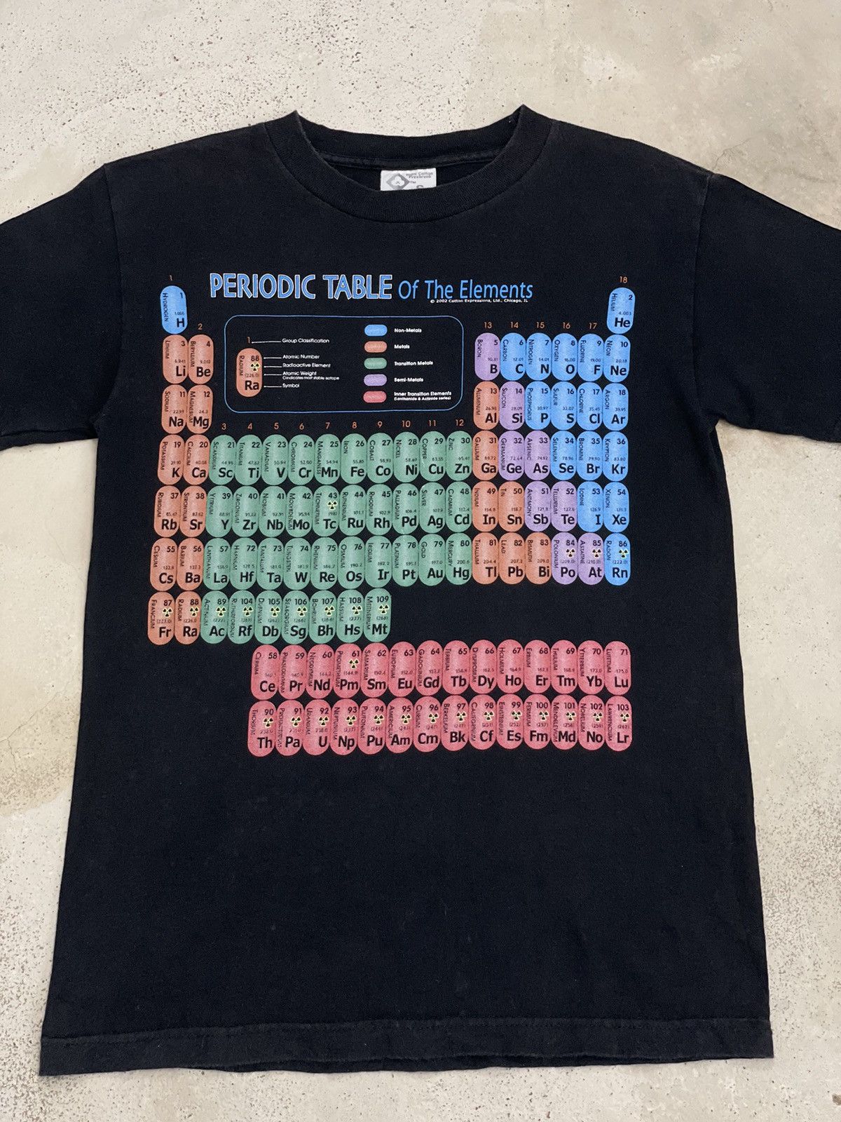 Vintage Periodic Table of The Element Vintage Y2K Chicago Expression Size US S / EU 44-46 / 1 - 5 Thumbnail