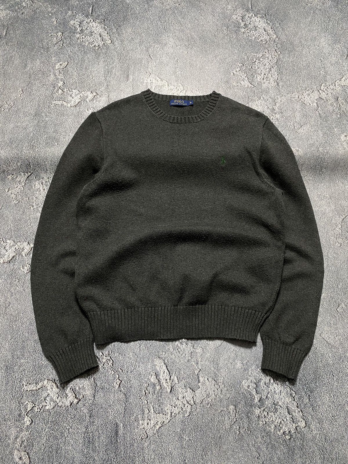 Ralph Lauren Polo Ralph Lauren VNTG KniT Crew Neck Mini Logo Sweater Size US M / EU 48-50 / 2 - 2 Thumbnail