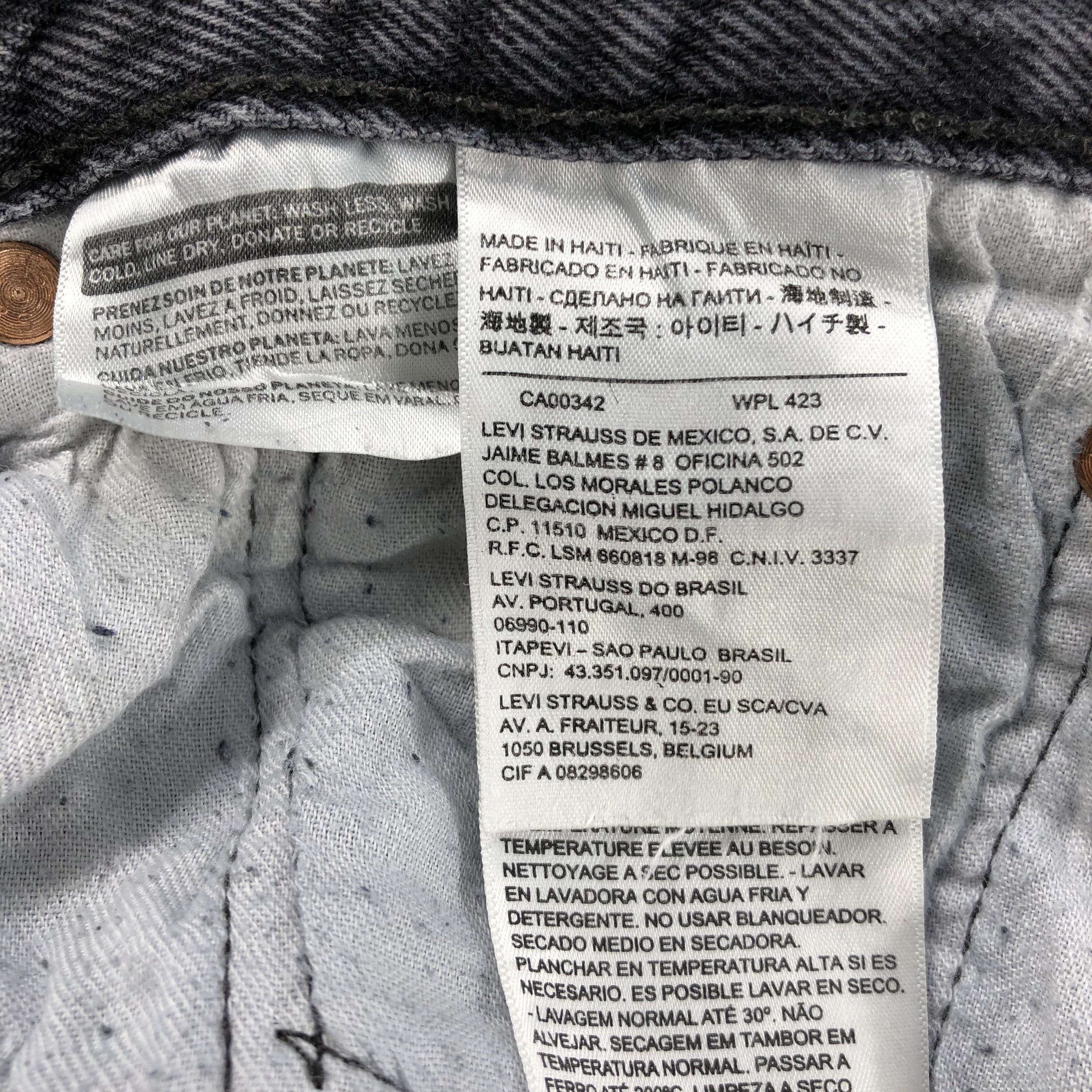 Levi's Vintage Levis 501 Earth Tone Jeans-J2128 Size US 43 - 11 Thumbnail
