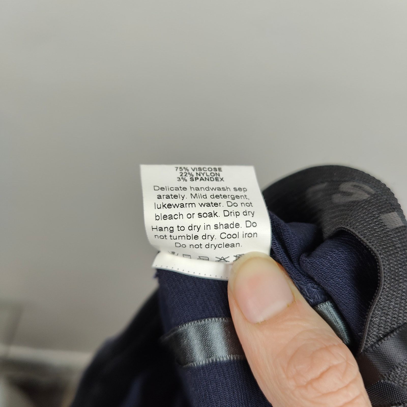 Other Zambesi NZ Bell Bottoms Pants Womens 12 US 8 Navy Blue Size 30" / US 8 / IT 44 - 6 Thumbnail
