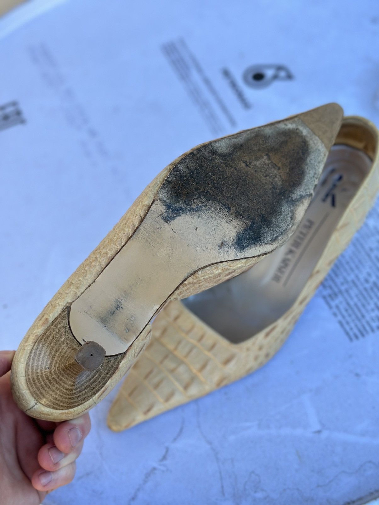 Japanese Brand × Leather Vintage Peter Kaiser Heels Japanese Style Y2K 00s USA Size US 5 / IT 35 - 9 Thumbnail
