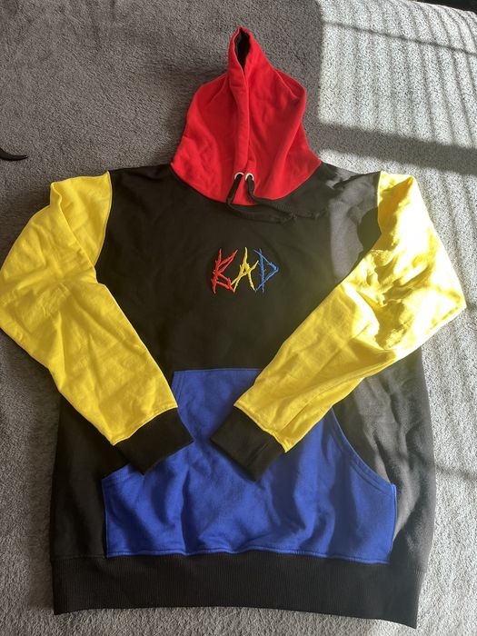 Bad vibes forever store colorful hoodie