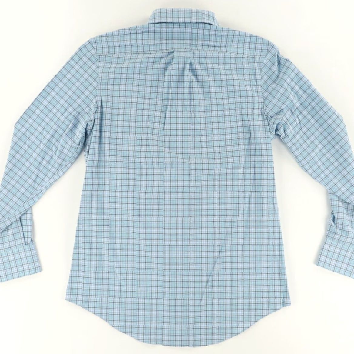 Canali Genteal Powell Litetec High Stretch Nylon Gingham Long Sleeve Button Down Shirt Canal Men's S Size US S / EU 44-46 / 1 - 4 Thumbnail