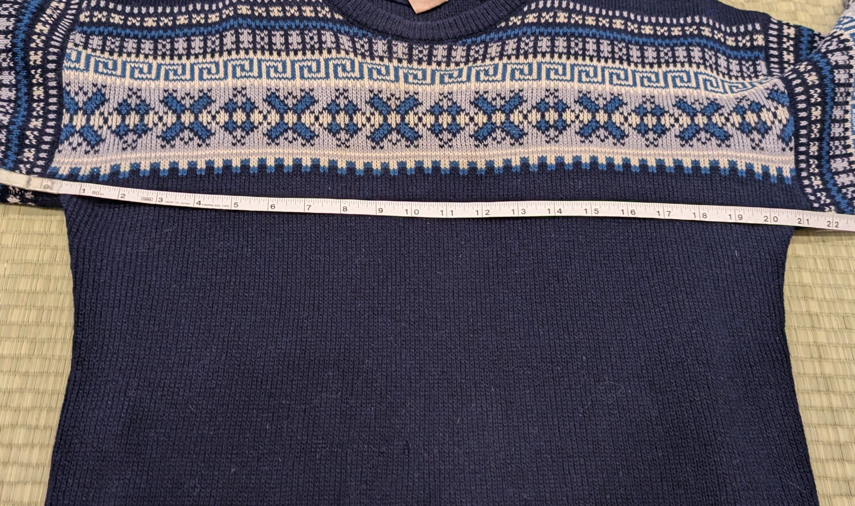 Other Dirdalstrikk Fair Isle Wool Sweater Men's Size 52 (US M/L) Size US M / EU 48-50 / 2 - 4 Thumbnail
