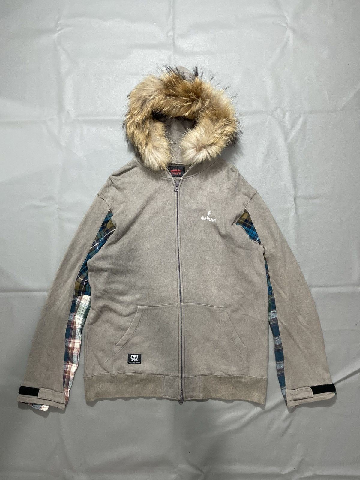 If Six Was Nine Quench Japan zip Fur Hoodie Hybrid Size US L / EU 52-54 / 3 - 1 Thumbnail
