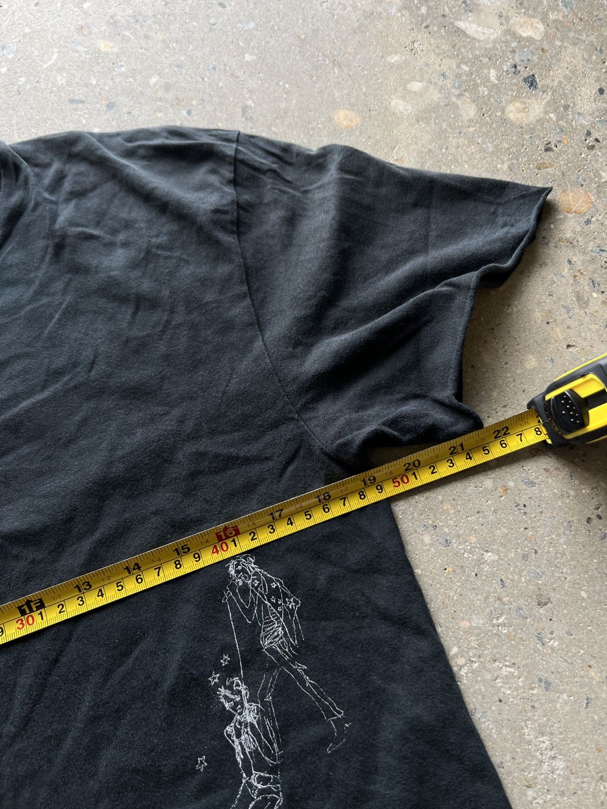 A.P.C. Section Musicale Sketch Graphic Tee Size 1 in Black, Men's — image 5 of 6