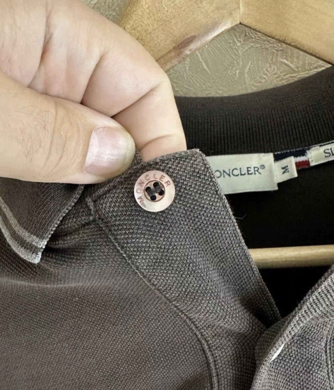 Moncler Moncler polo size M vintage Size US M / EU 48-50 / 2 - 6 Thumbnail