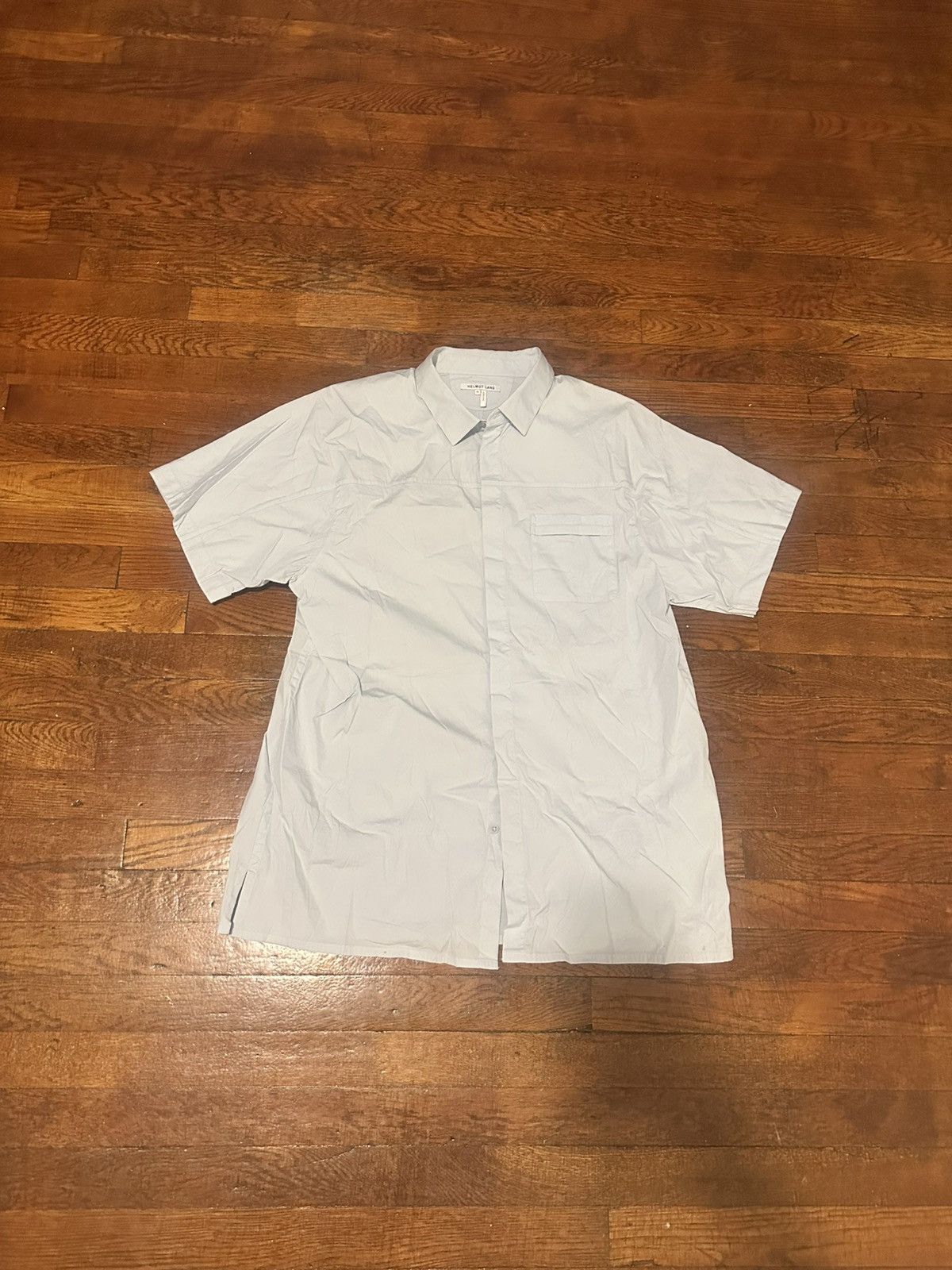 Helmut Lang Chest Pocket Short Sleeve Button Up