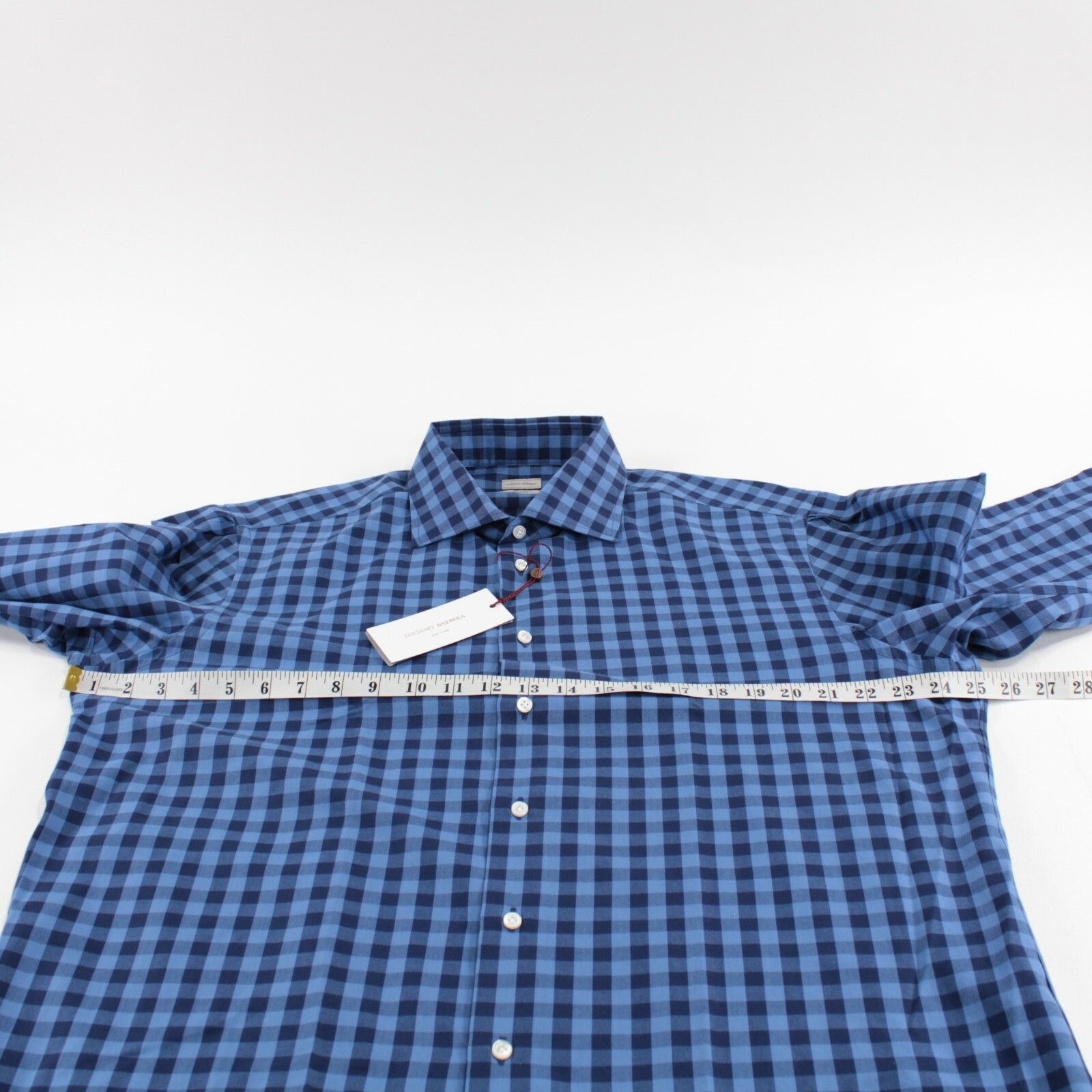 Luciano Barbera Luciano Barbera New with tags Shirt Size XL US In Blue Size US XL / EU 56 / 4 - 5 Thumbnail