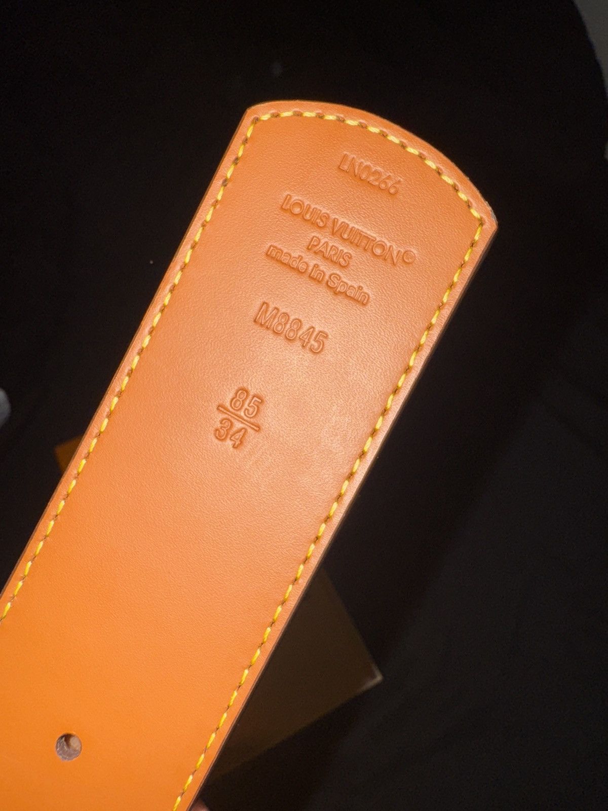 Louis Vuitton Louis Vuitton reversible belt Size ONE SIZE - 2 Thumbnail