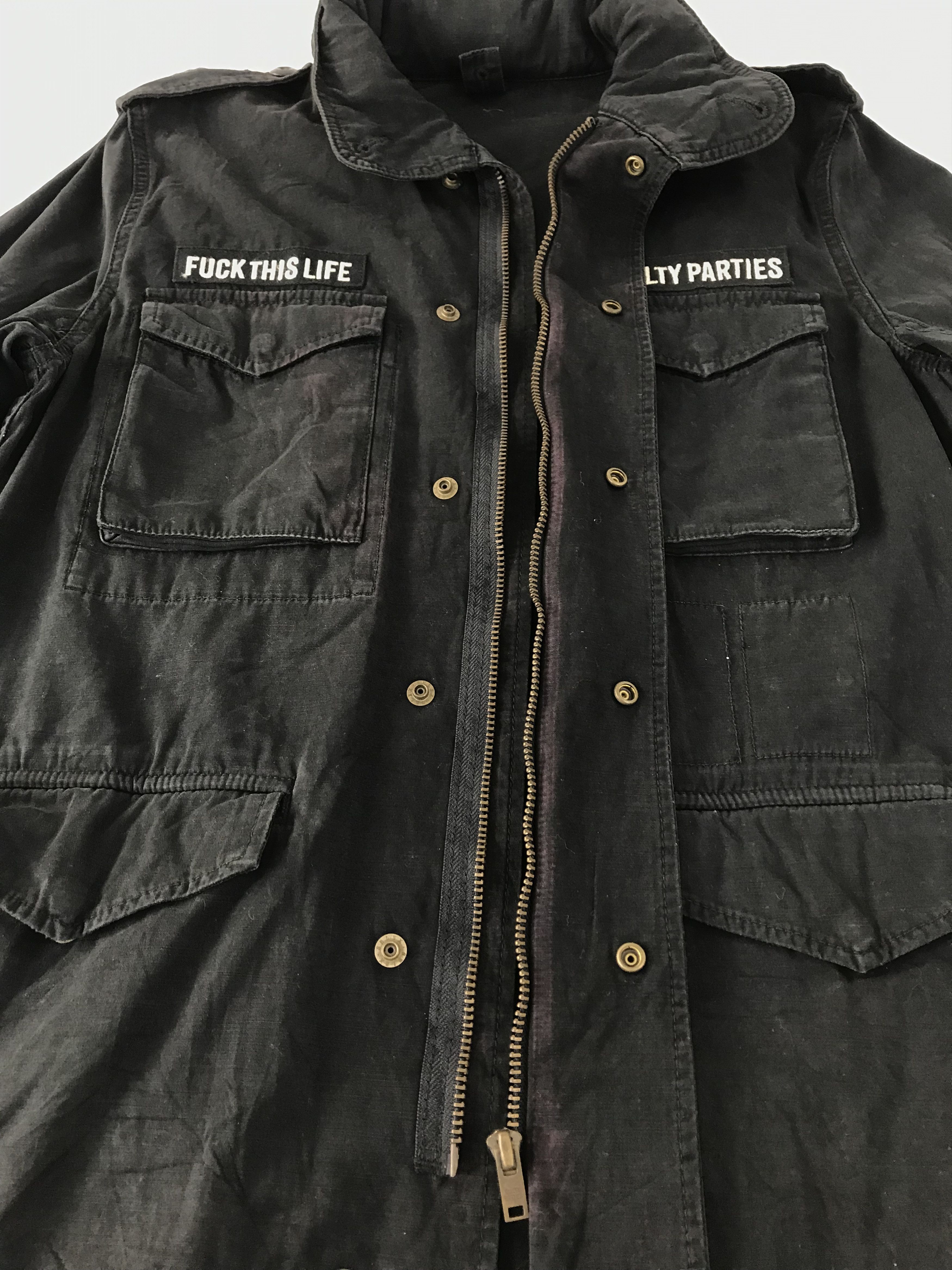 Wacko Maria Rare Wacko Maria Guilties Parties Fatigue Khakis Jacket Size US M / EU 48-50 / 2 - 6 Thumbnail