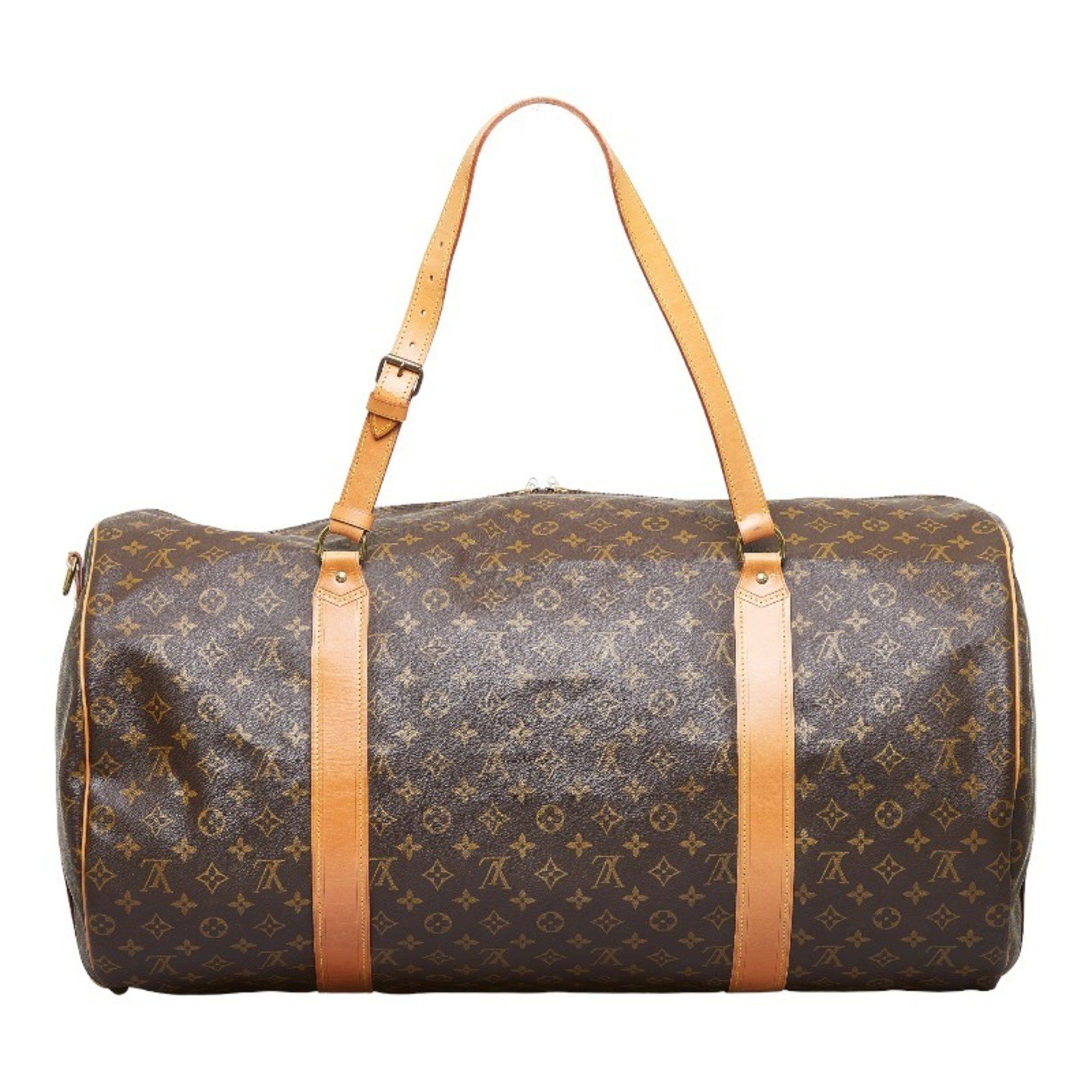 image of Louis Vuitton Polochon Travel in Brown, Women's