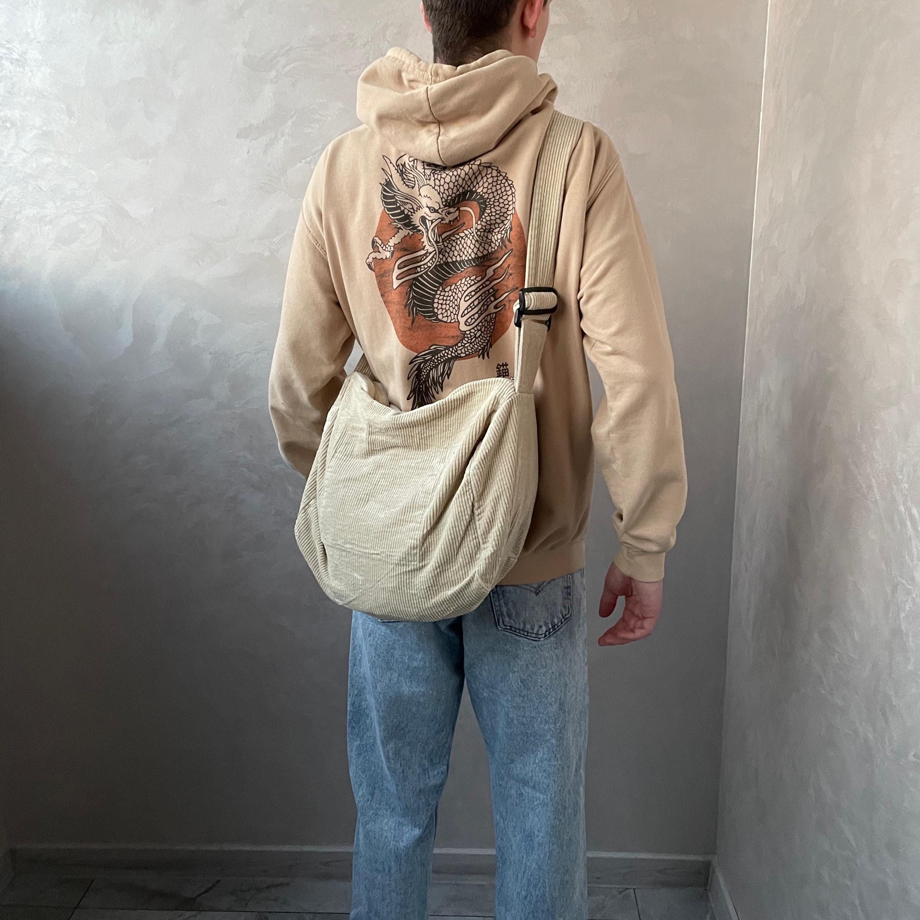 Other Corduroy Crossbody Bag School travel bag y2k alt grunge Size ONE SIZE - 7 Thumbnail