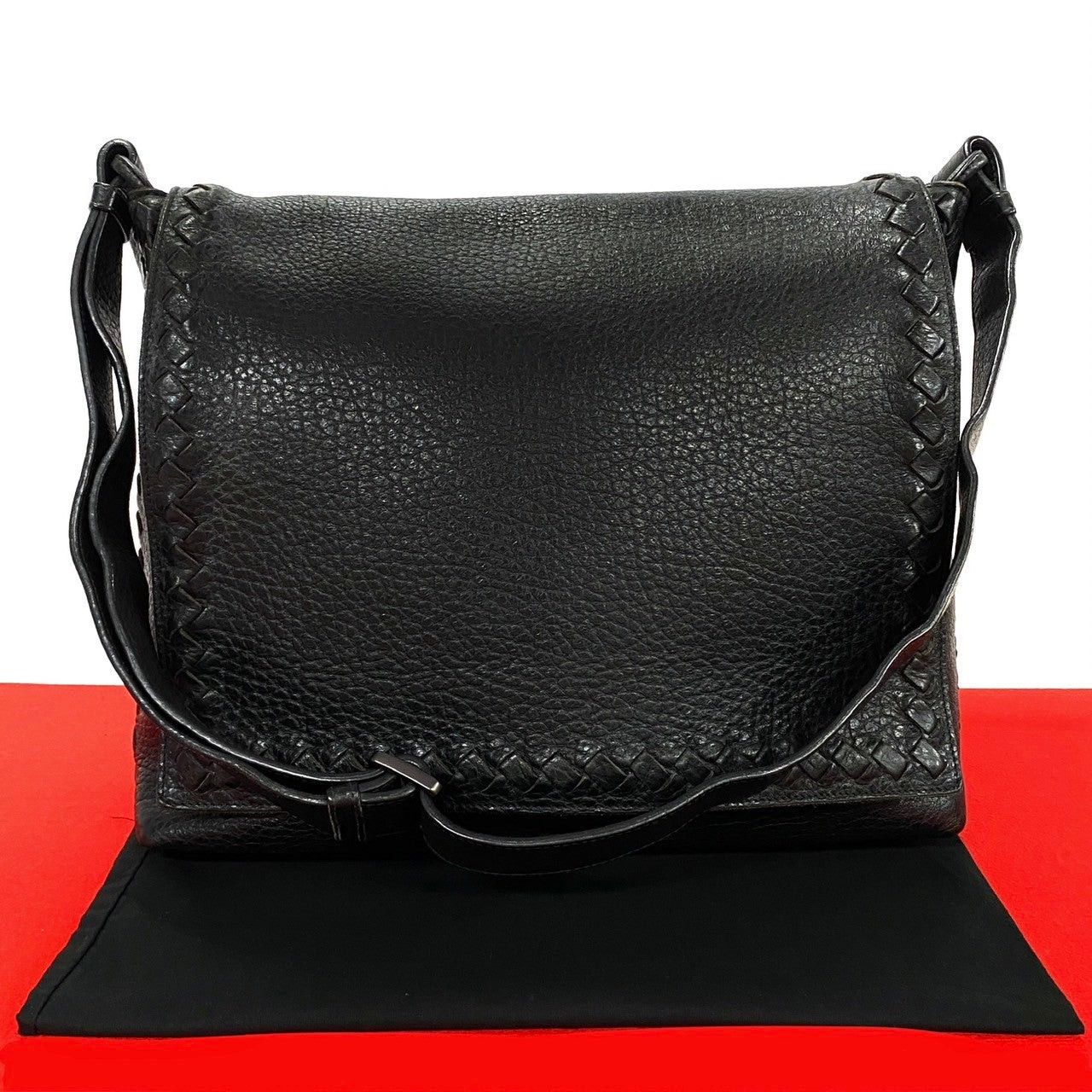 Bottega Veneta Bottega Veneta Shoulder Bag Black Leather Size ONE SIZE - 1 Thumbnail