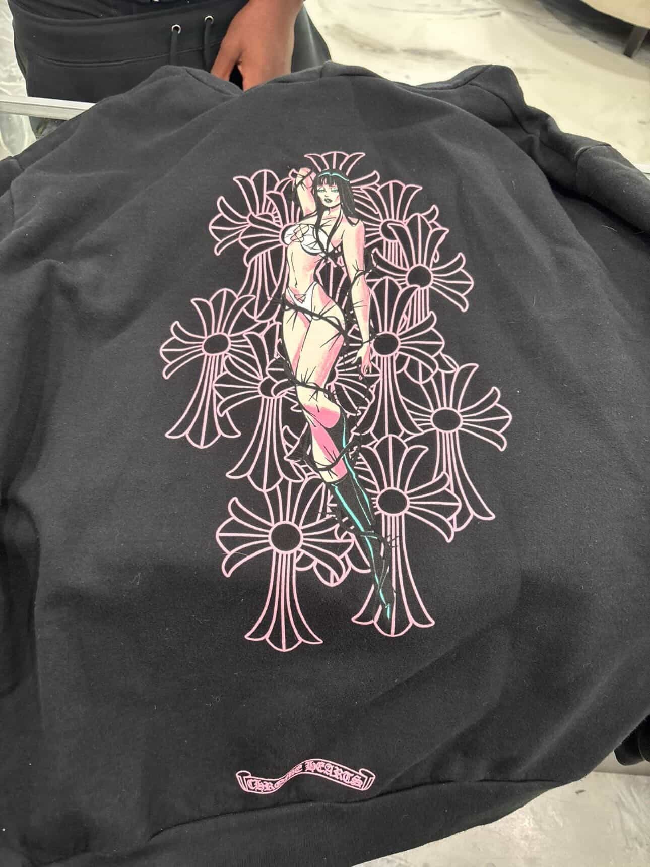 Chrome Hearts × Deadly Doll Chrome hearts Deadly Doll zip up hoodie Size US M / EU 48-50 / 2 - 3 Thumbnail