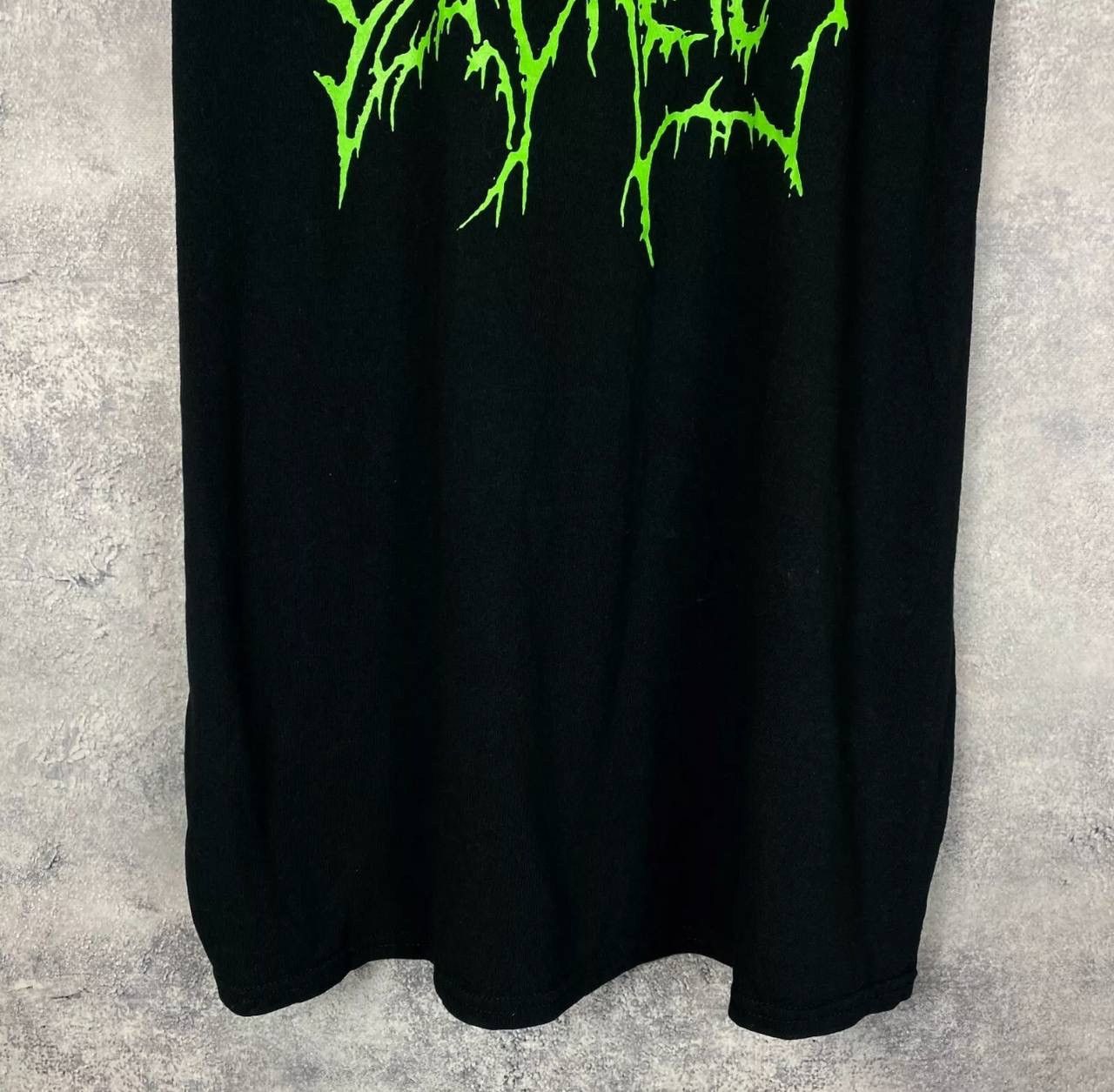 Band Tees × Vintage Dying Fetus Tank Top Men's Size 2XL Black Sleeveless Size US XXL / EU 58 / 5 - 3 Thumbnail