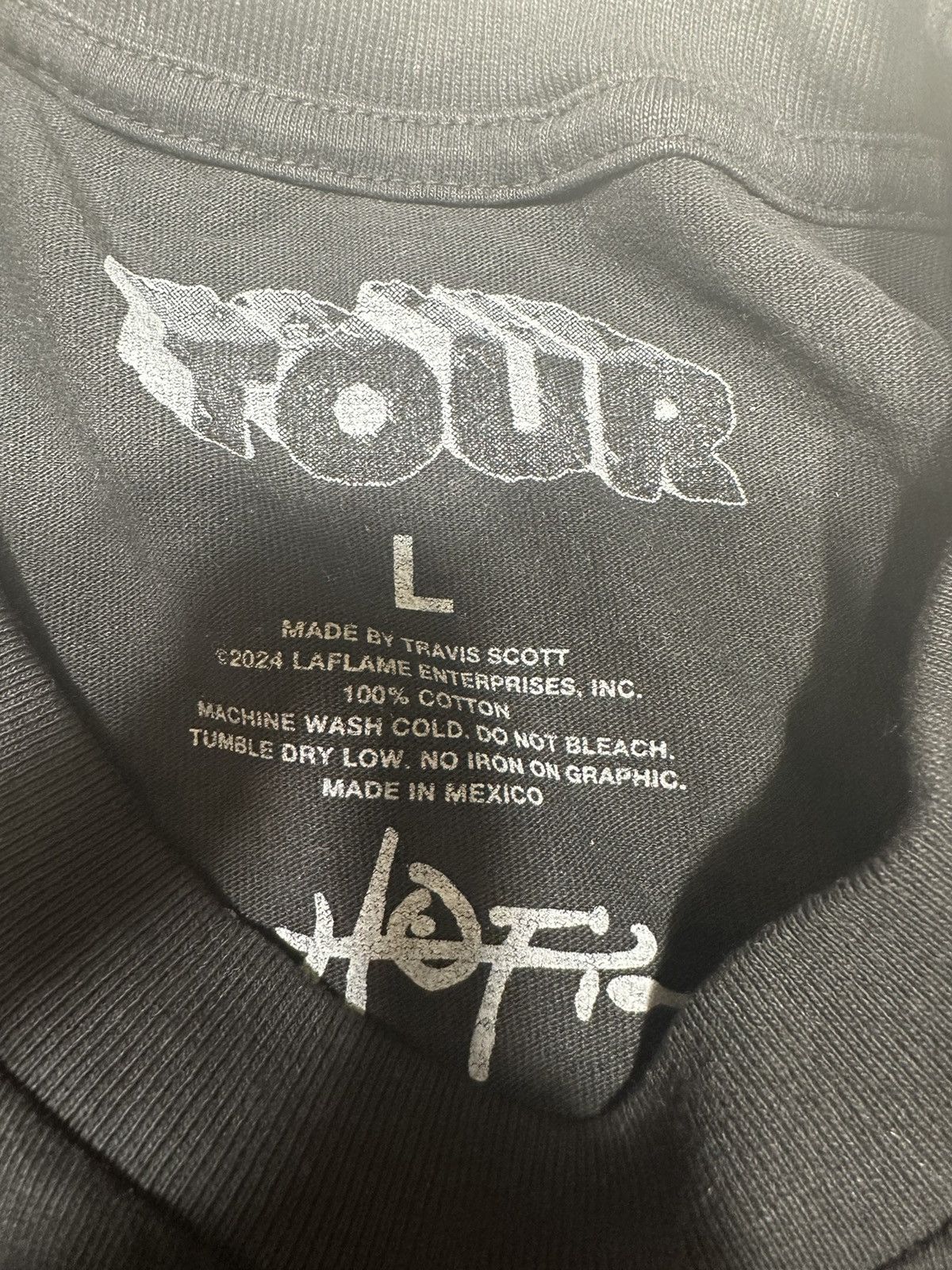 Travis Scott TRAVIS SCOTT ECHOES TEE- EUROPE EXCLUSIVE /NEW LARGE Size US L / EU 52-54 / 3 - 3 Thumbnail