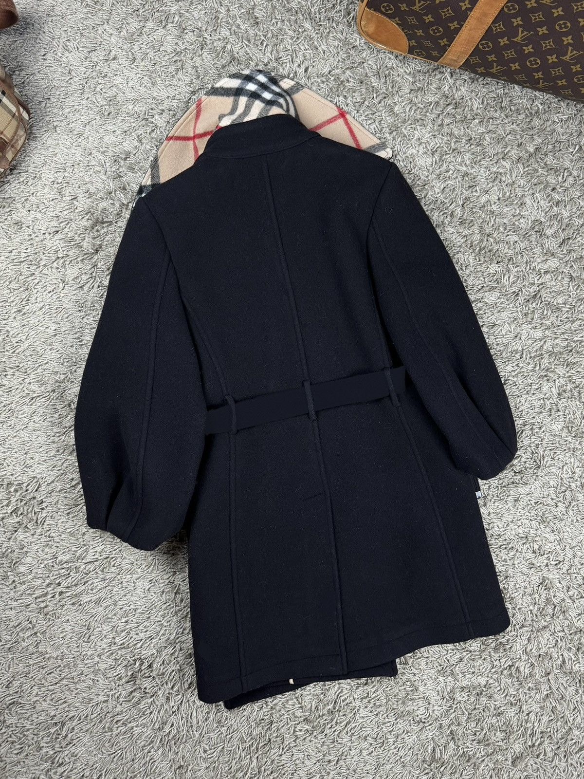Burberry Wool coat trench Burberry original streetwear luxury item Size XS / US 0-2 / IT 36-38 - 2 Thumbnail