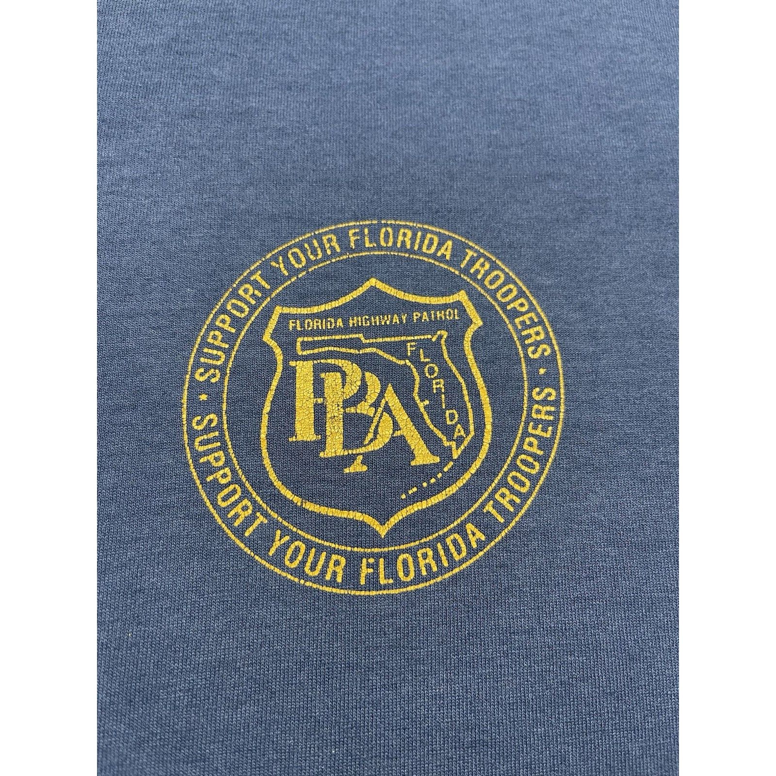 Other Vintage 80s 90s Florida Highway Patrol FHP Troopers PBA Scre Size US XL / EU 56 / 4 - 4 Thumbnail