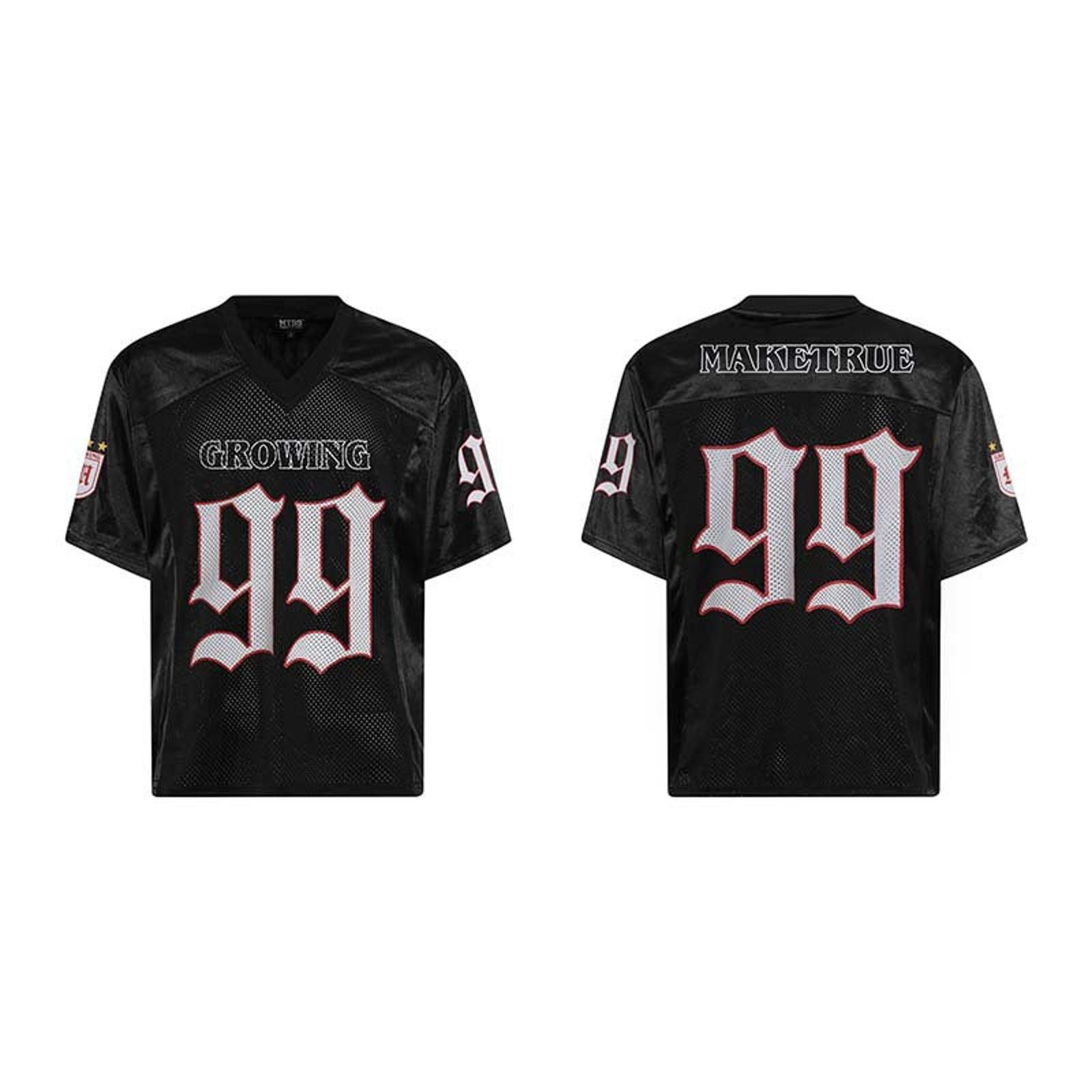 Japanese Brand Mesh Sports Jersey with Number Print, Loose Fit Size US M / EU 48-50 / 2 - 5 Thumbnail