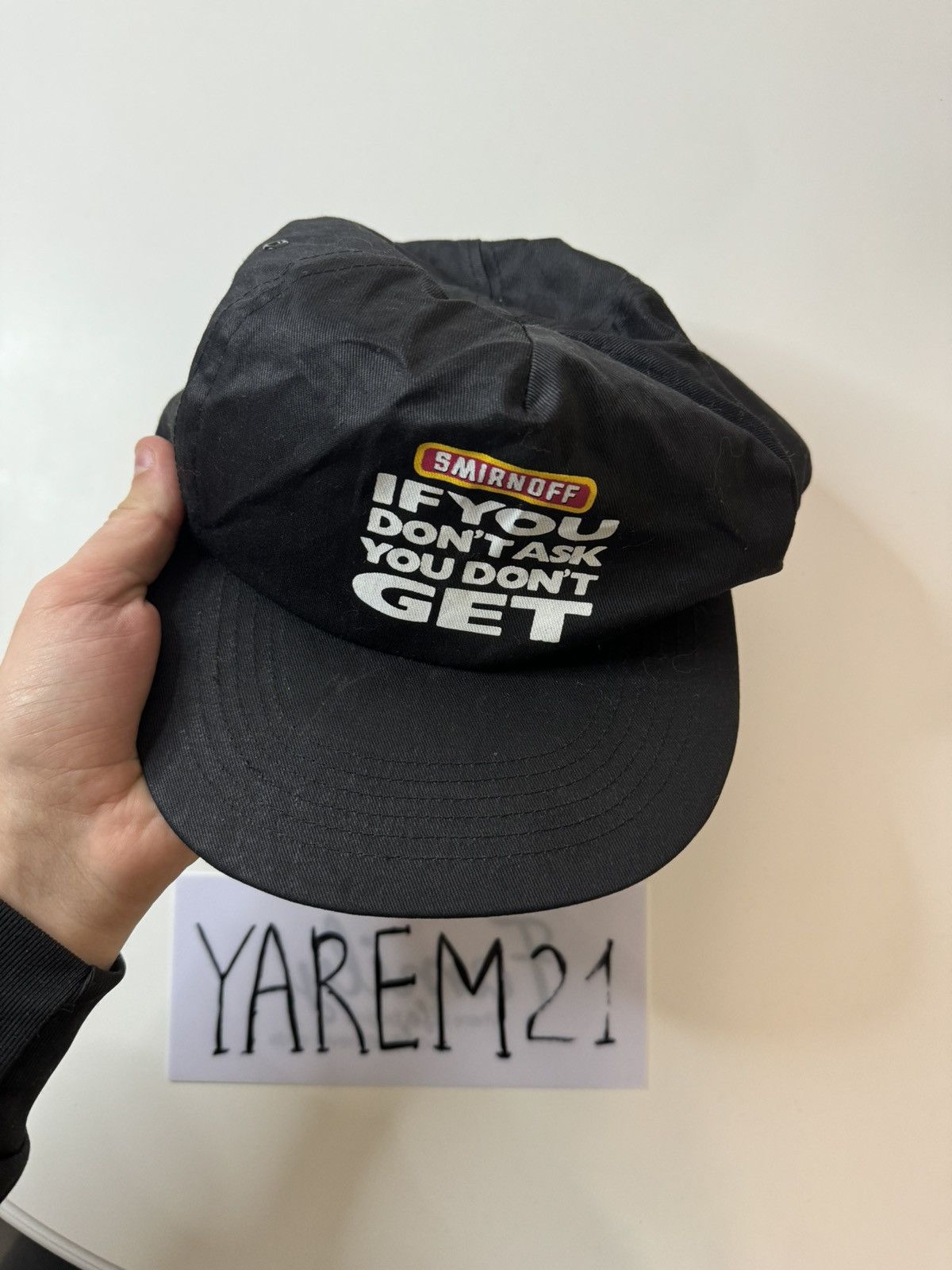 Other Smirnoff vintage cap hat Size ONE SIZE - 2 Thumbnail