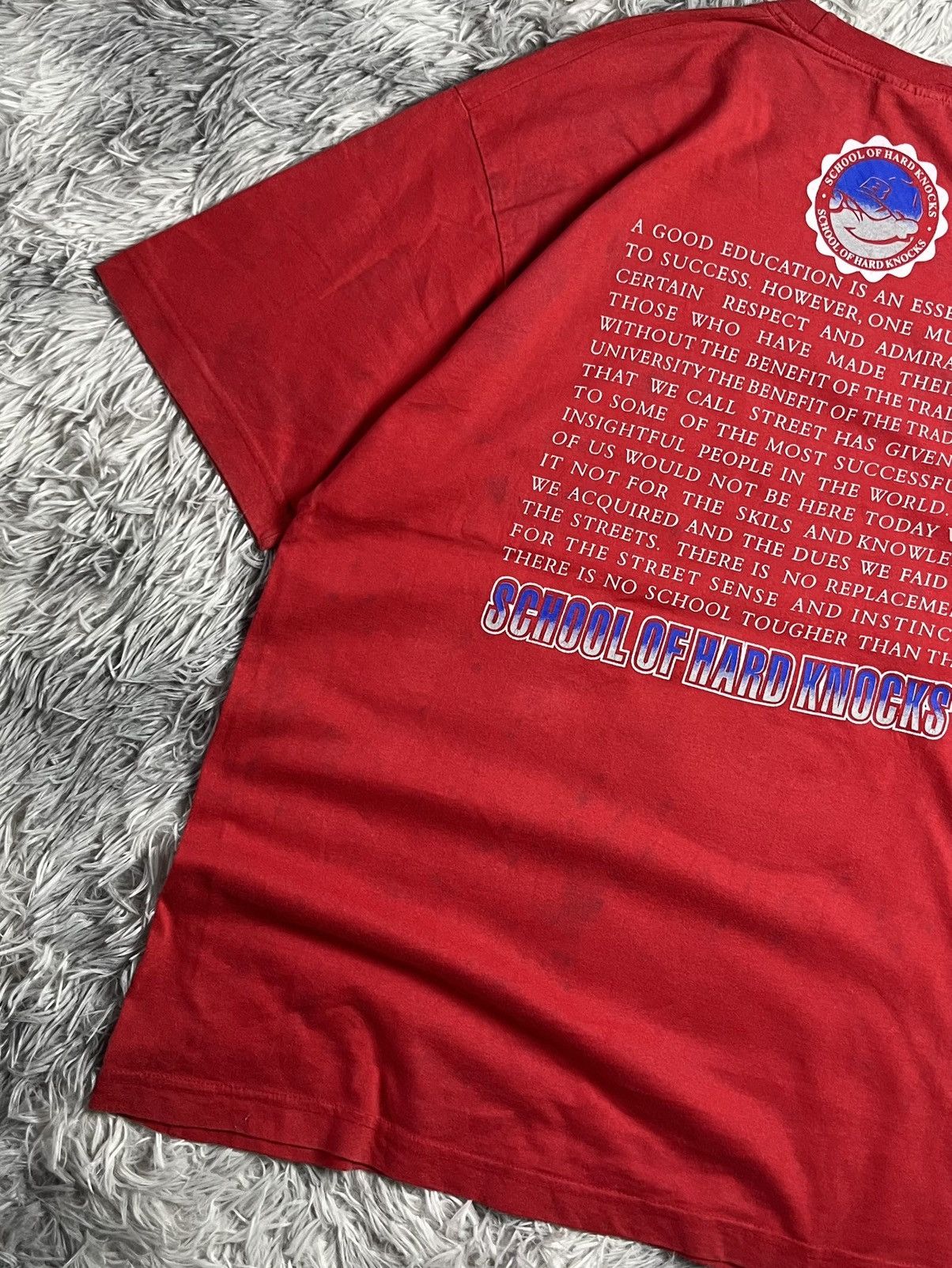 Southpole Vintage sohk school of hard knocks T-shirt Size US XL / EU 56 / 4 - 9 Thumbnail