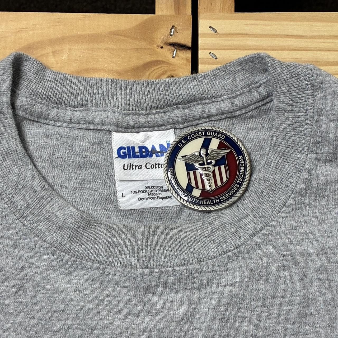 Gildan Cowboys of Faith Gray Y2K Western Jesus Tee Size Large Size US L / EU 52-54 / 3 - 3 Thumbnail