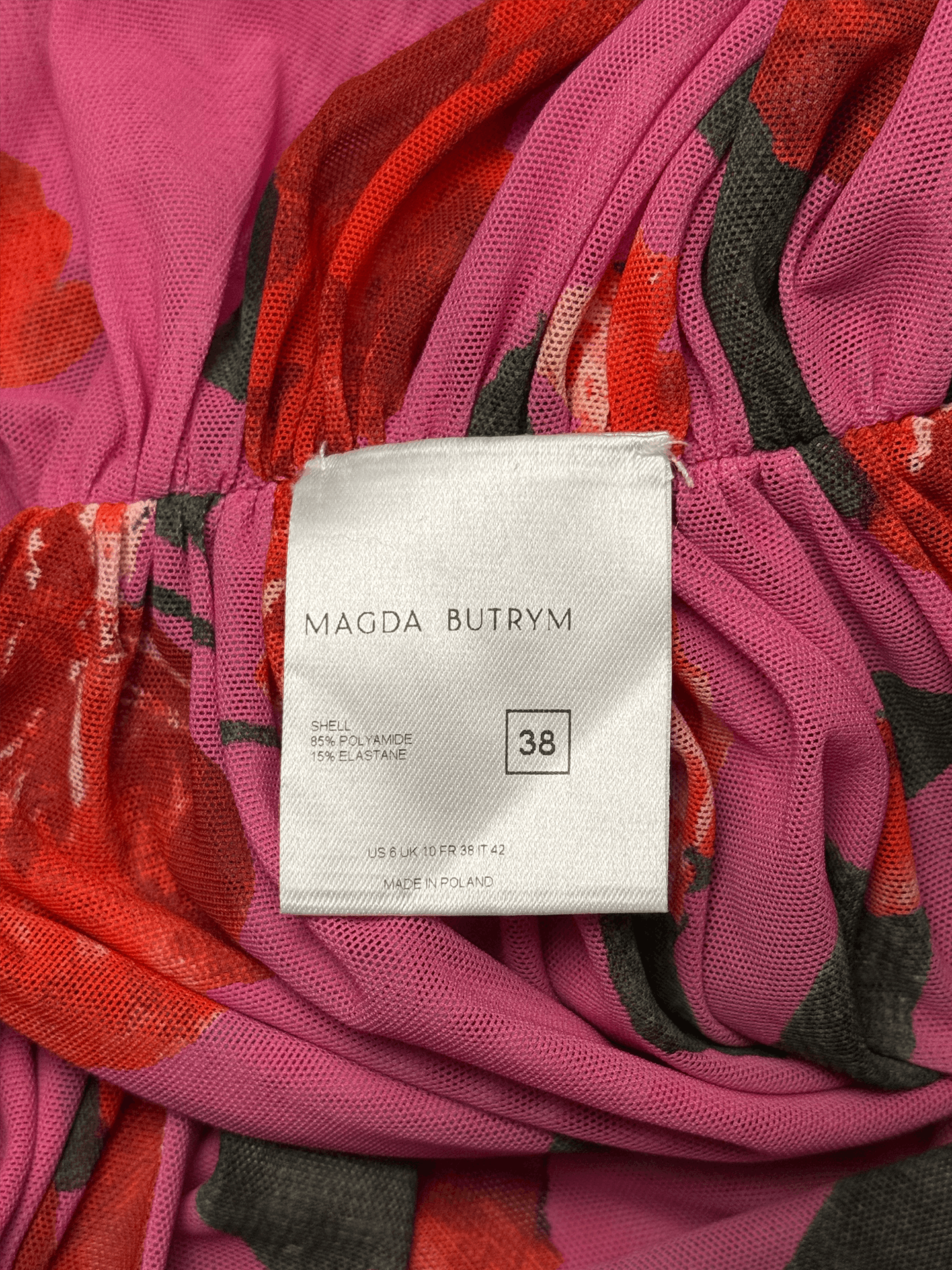 Magda Butrym Magda Butrym floral laced pink blouse Size XS / US 0-2 / IT 36-38 - 4 Thumbnail