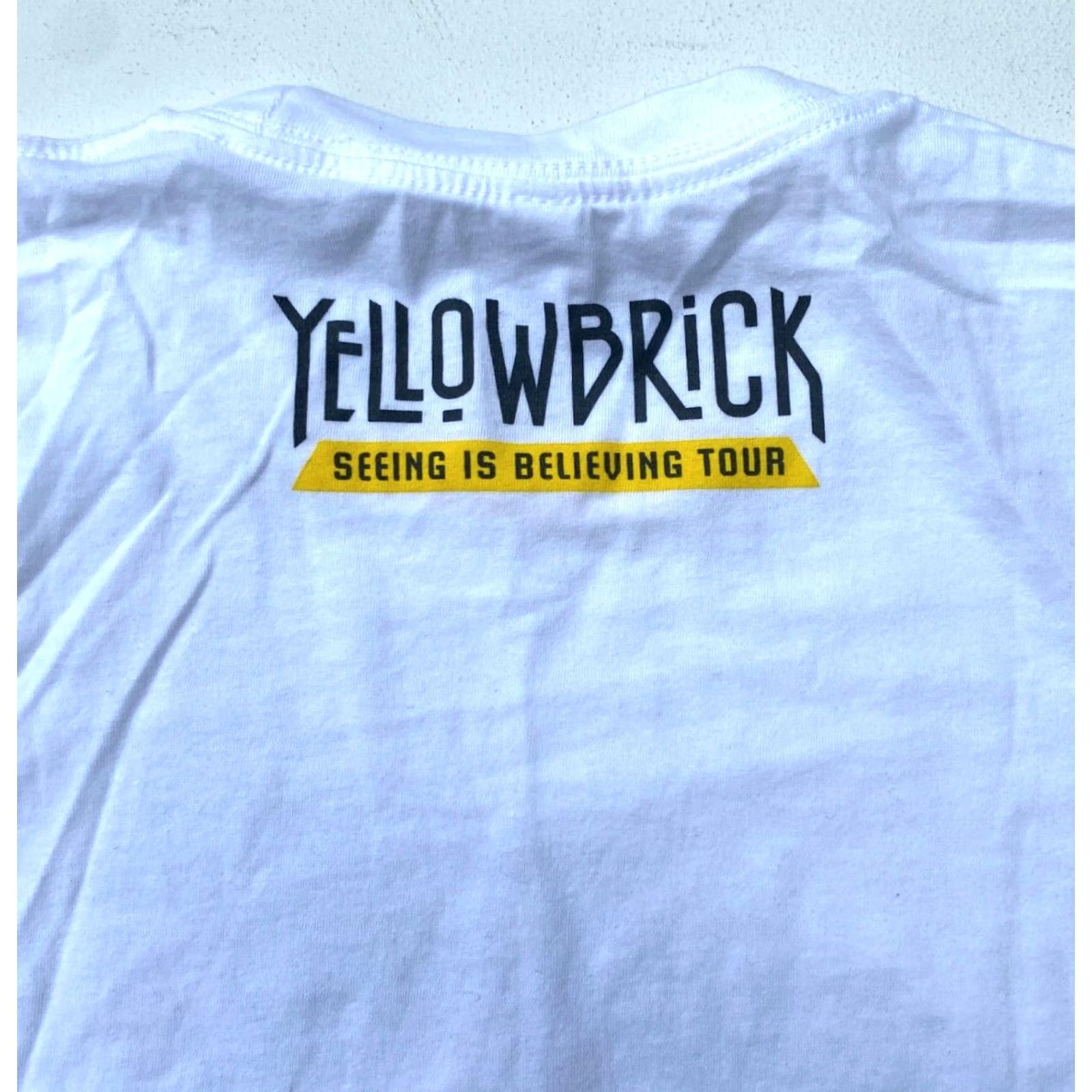 Next Level Men's T-Shirt Nike Shirt Yellow Brick Seeing is Believing Tour Sz L Size US L / EU 52-54 / 3 - 6 Thumbnail