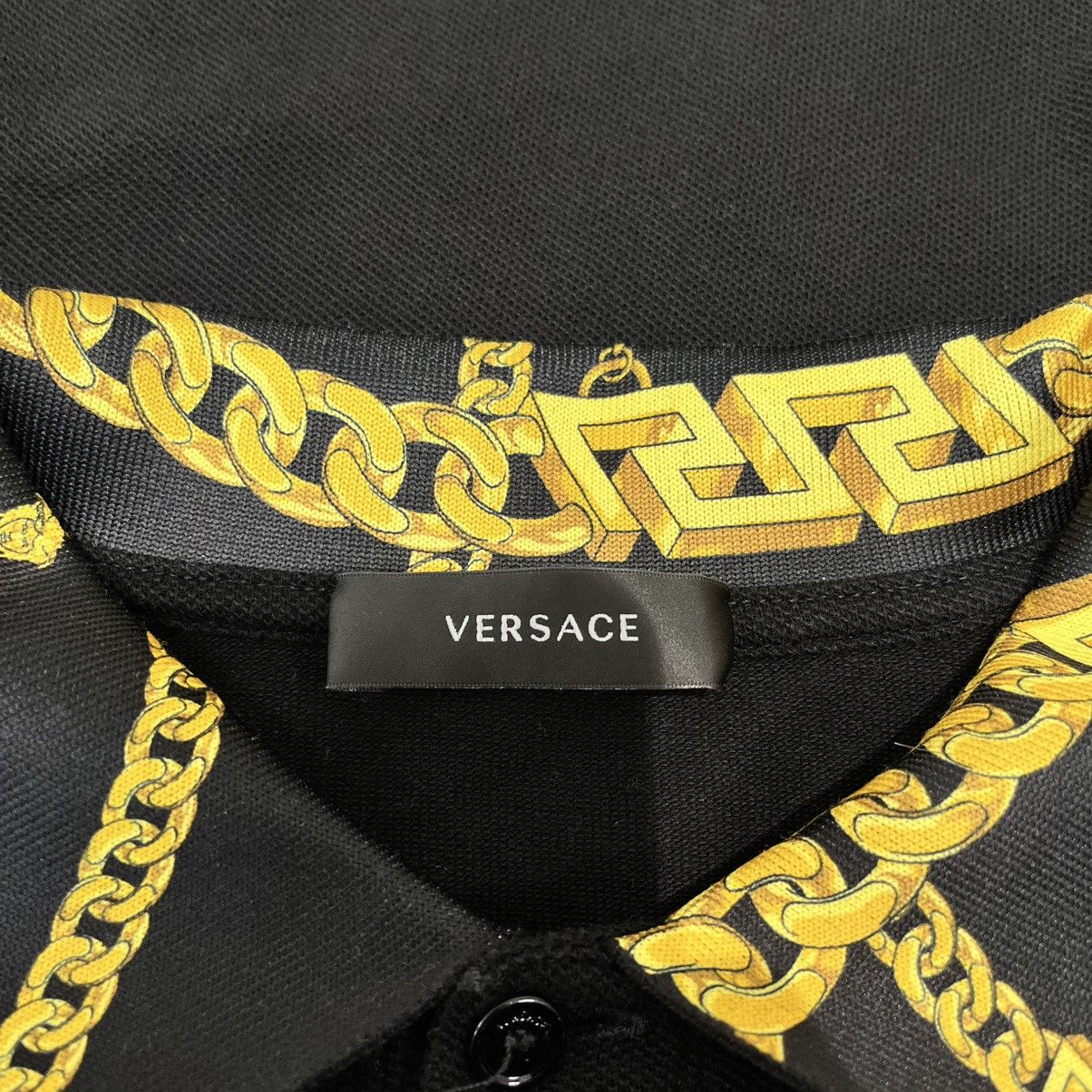 Versace Versace Polo Tee Black Size US S / EU 44-46 / 1 - 3 Thumbnail