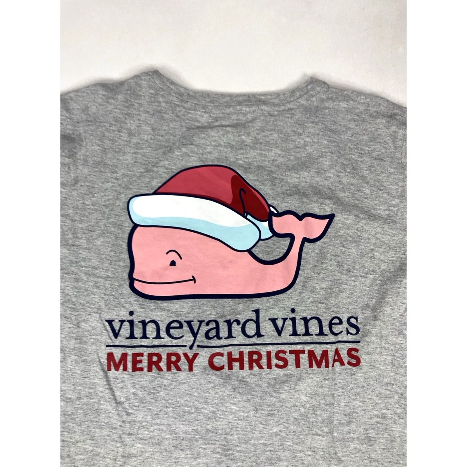 Vineyard Vines Vineyard Vines Merry Christmas Pocket Graphic T-shirt Women Small Long Sleeve Size M / US 6-8 / IT 42-44 - 2 Thumbnail