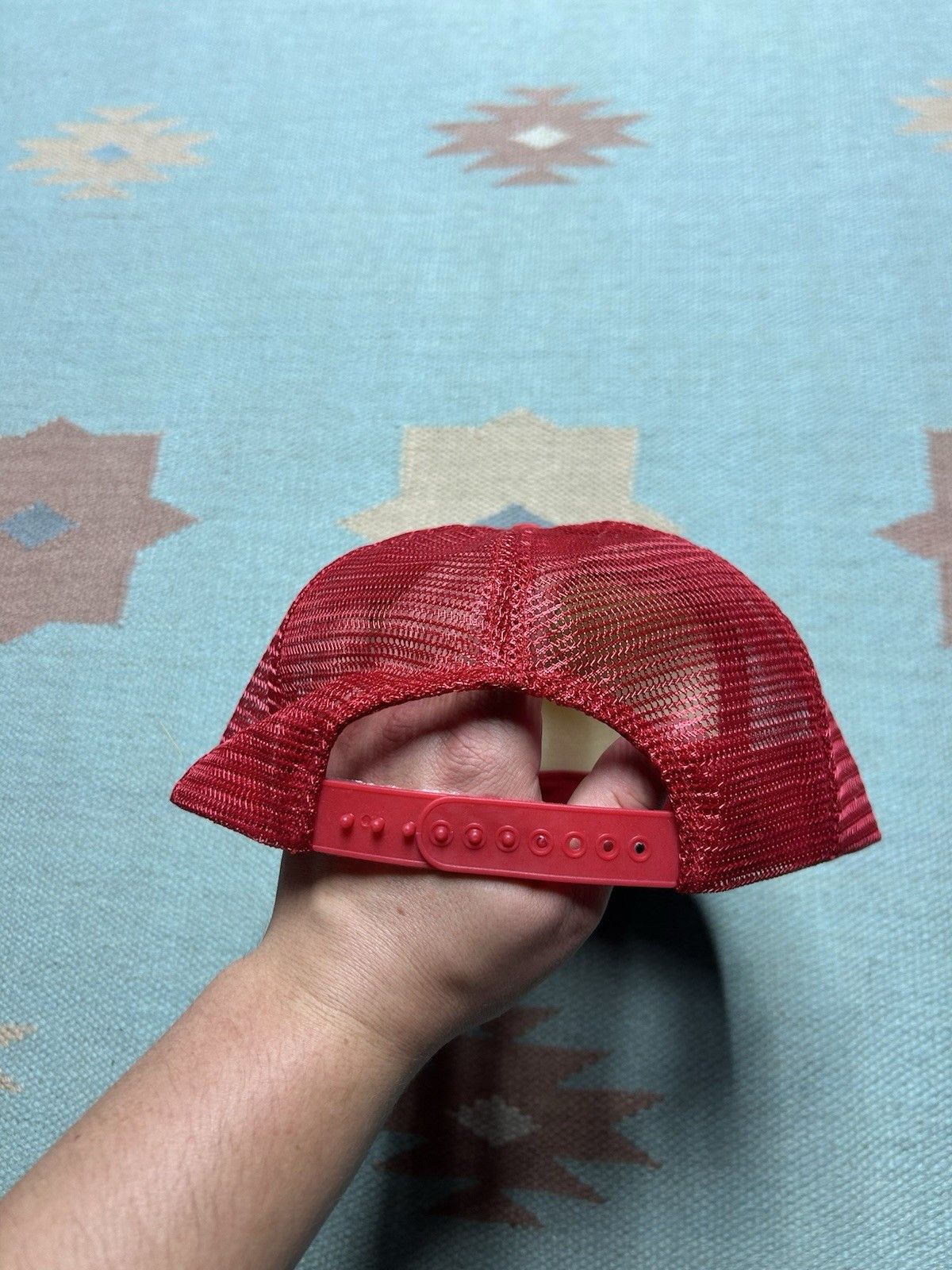 Vintage Vtg trucker hat Martinique beach palm tree boat Caribbean Size ONE SIZE - 4 Thumbnail