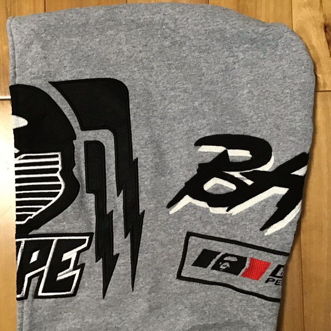 Bape BAPE Motor sport full zip hoodie a bathing ape Size US L / EU 52-54 / 3 - 6 Thumbnail
