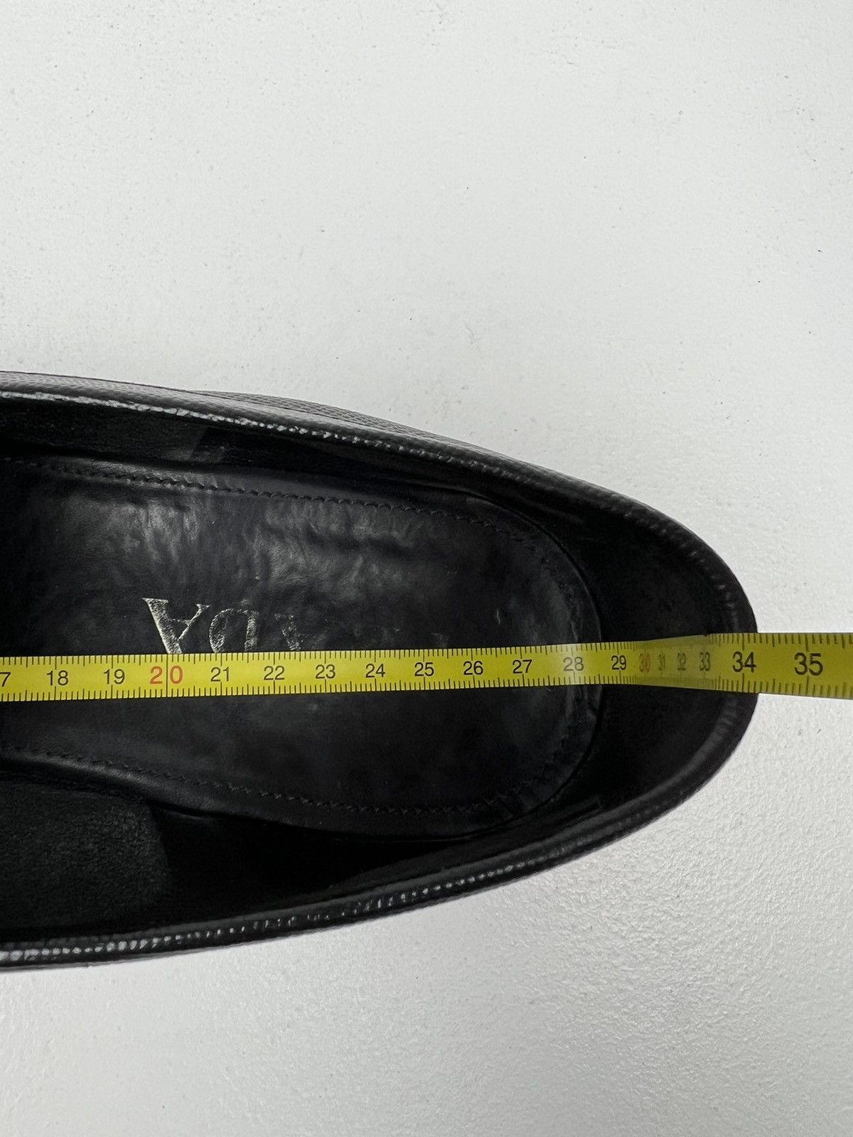 Prada PRADA Loafers Leather Saffiano Penny Shoes FOMS Black Men’s Size US 9.5 / EU 42-43 - 20 Thumbnail