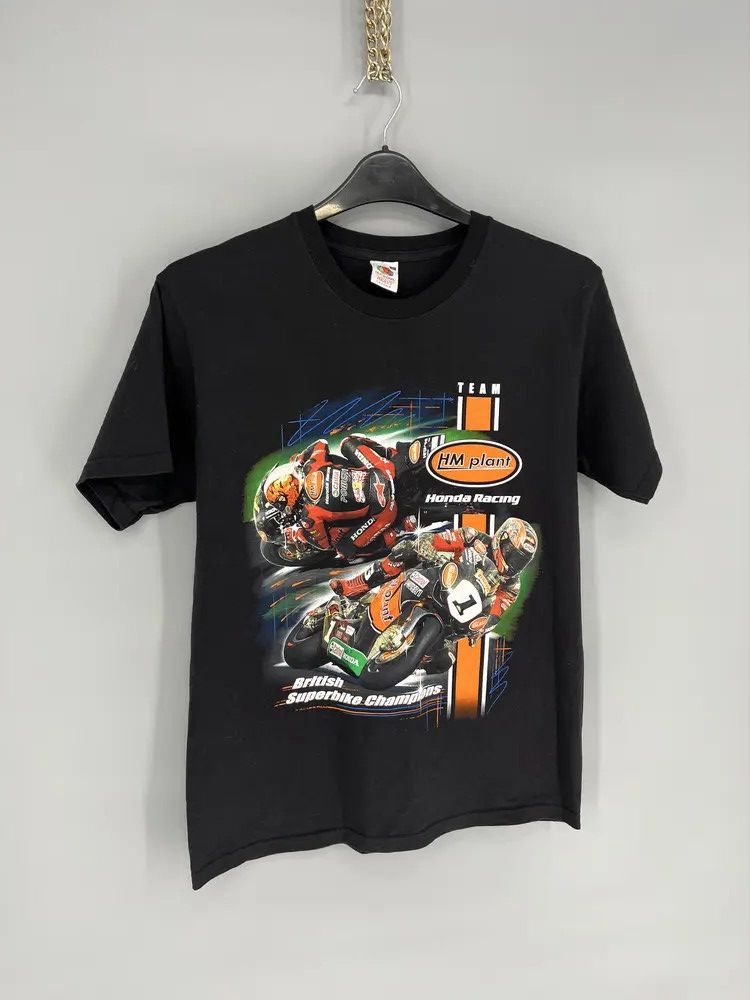 Formula 1 Vintage Y2K HM plant Honda Racing streetwear style Castol Size US M / EU 48-50 / 2 - 3 Thumbnail
