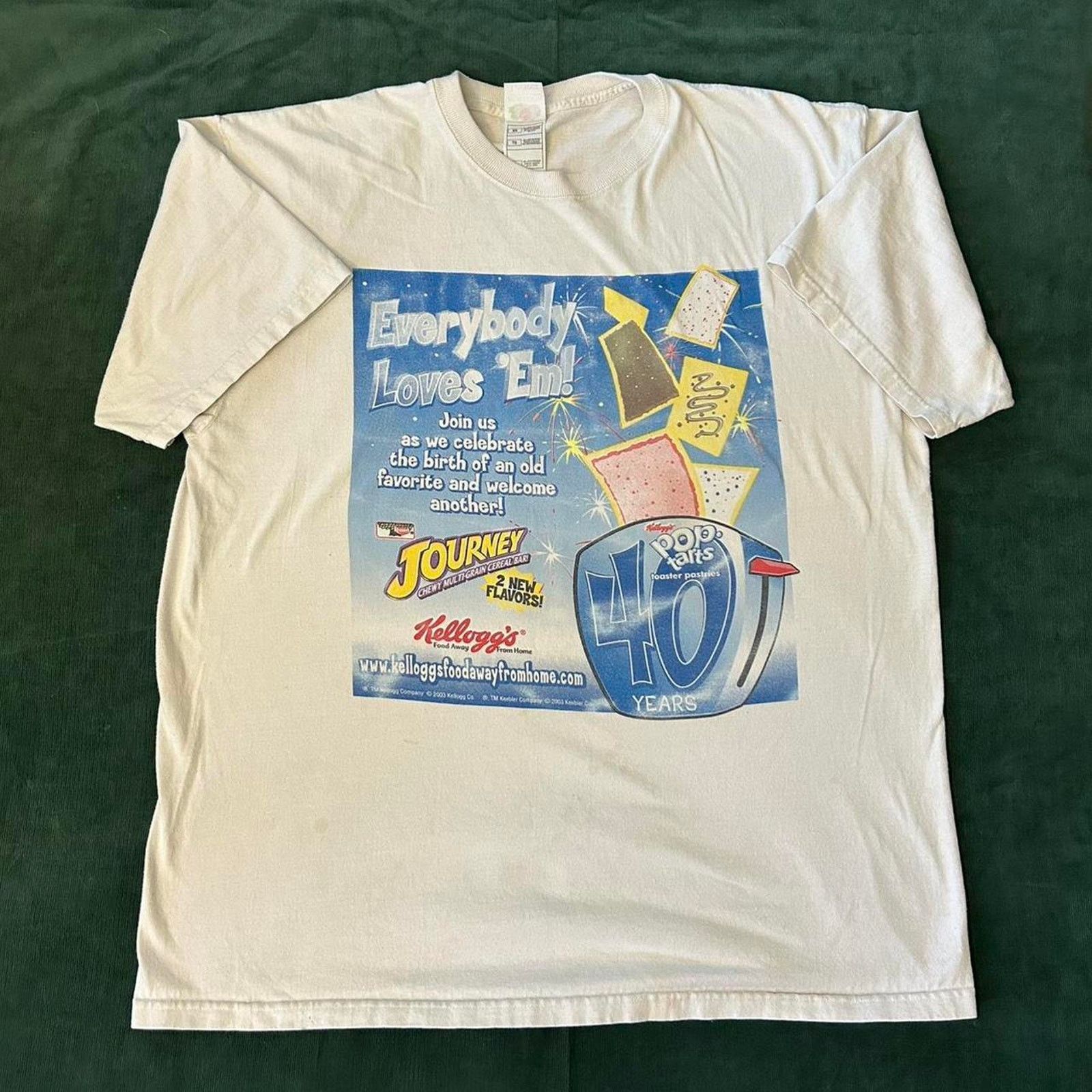Other Rare y2k pop tarts anniversary tee Size US XL / EU 56 / 4 - 1 Thumbnail