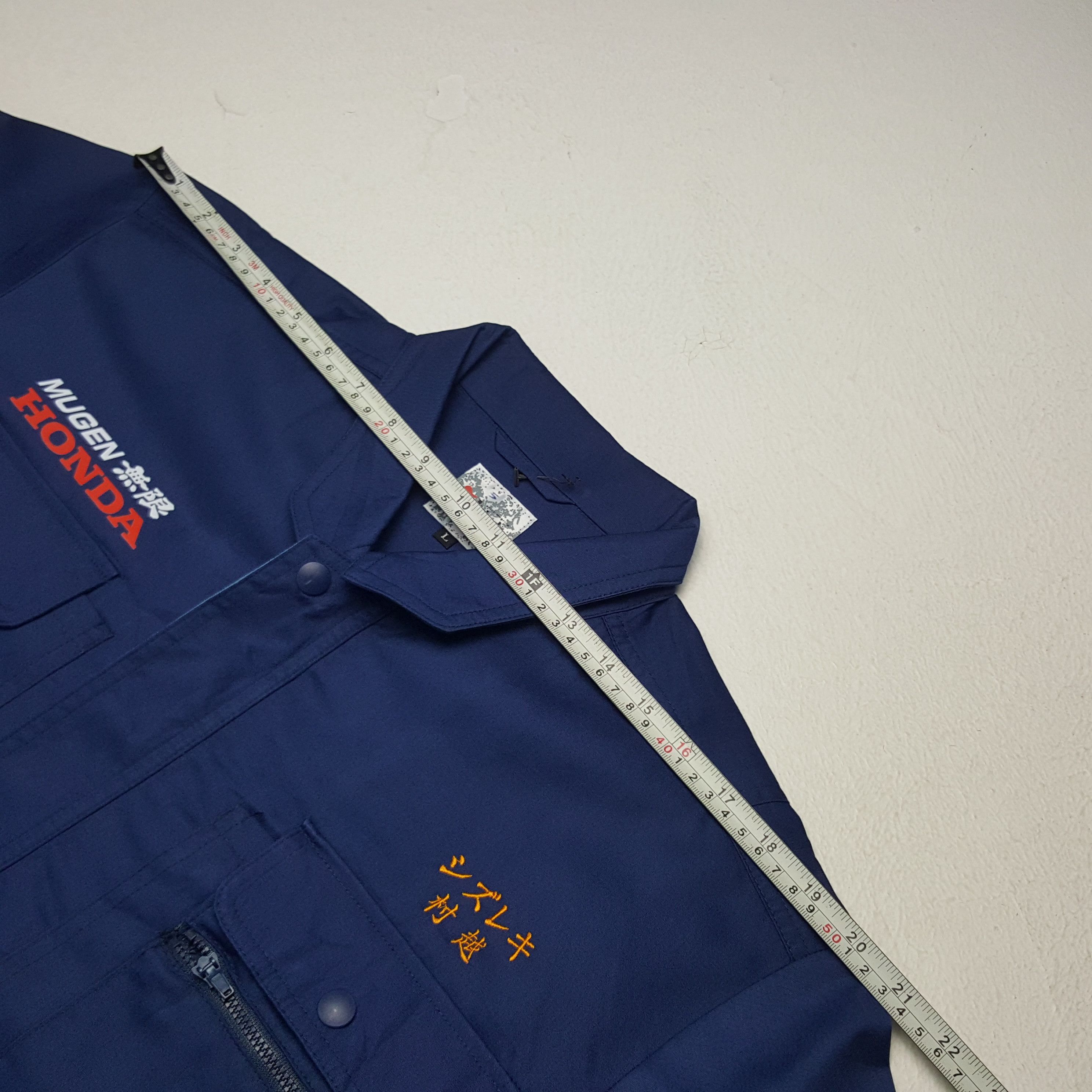 Japanese Brand × Vintage Vintage Mugen HONDA Japanese Racing Team Custom Art Jacket Size US M / EU 48-50 / 2 - 9 Thumbnail