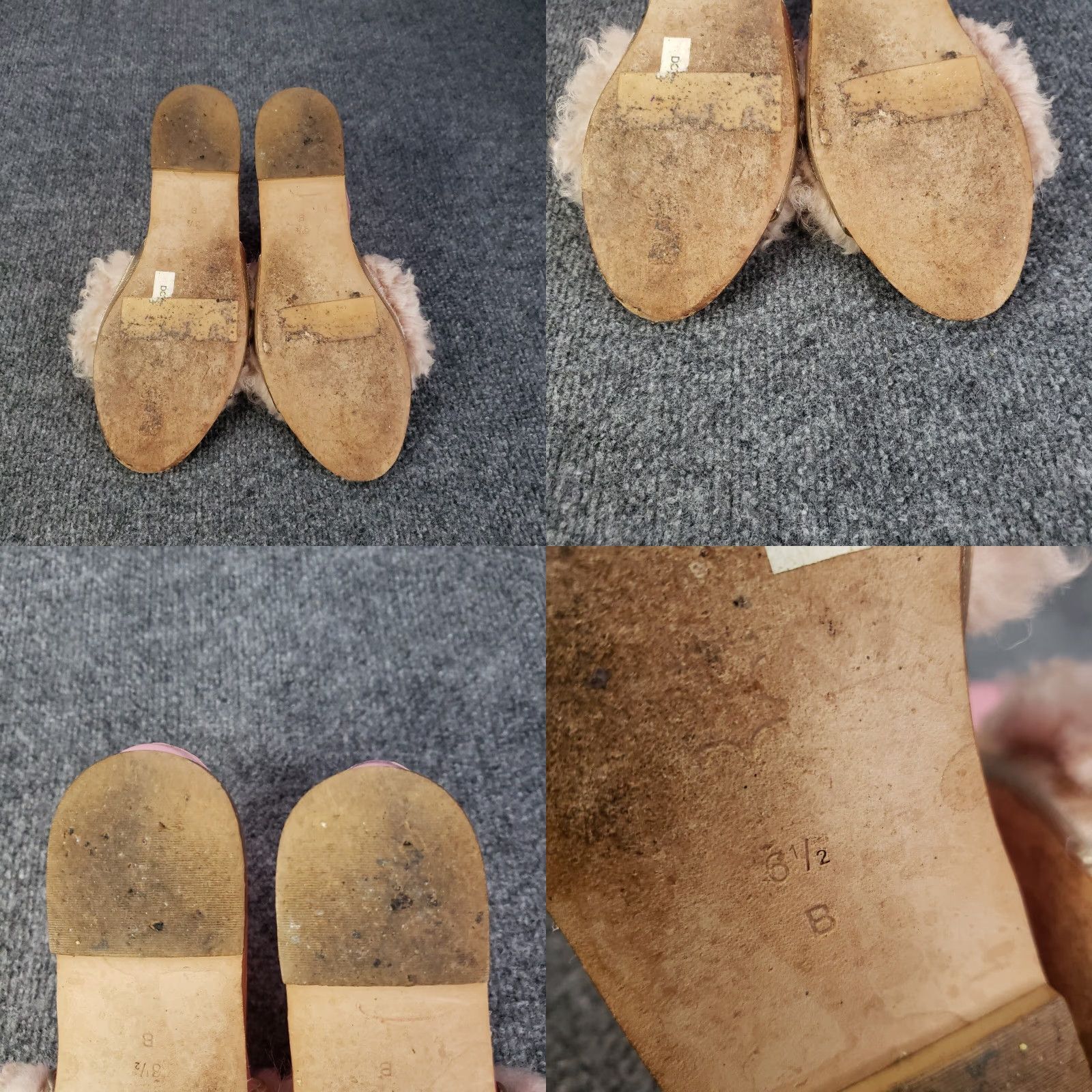 Loeffler Randall Loeffler Randall Slide Sandal Size 6.5 Pink Gold Shearling Flat Womens Size US 7 / IT 37 - 8 Thumbnail
