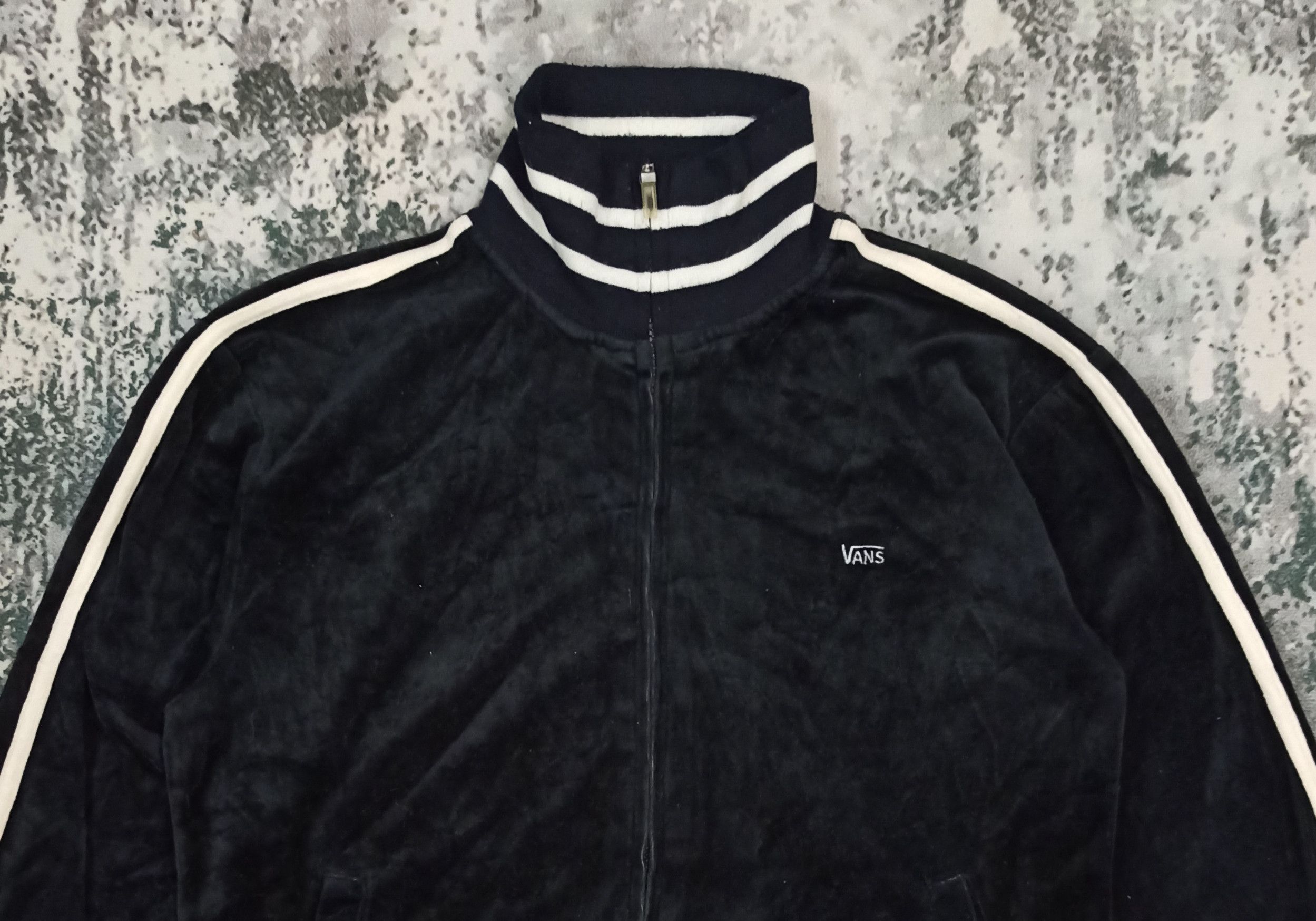 Vans Vans Velvet Tracktop Jacket Full Zipper Size US S / EU 44-46 / 1 - 2 Thumbnail
