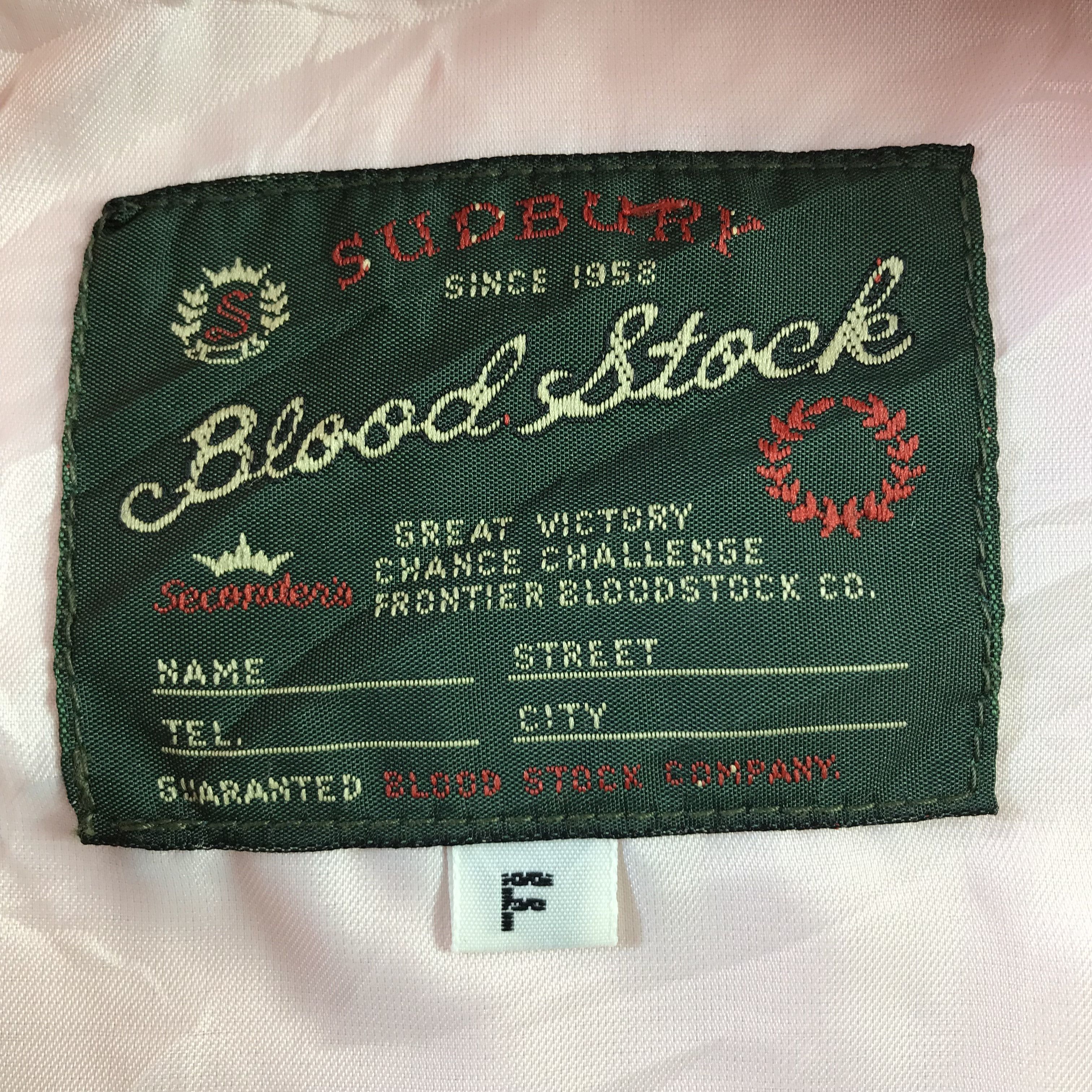 Japanese Brand Vintage Japanese Brand Blood Stock Bomber Jacket Size US L / EU 52-54 / 3 - 10 Thumbnail