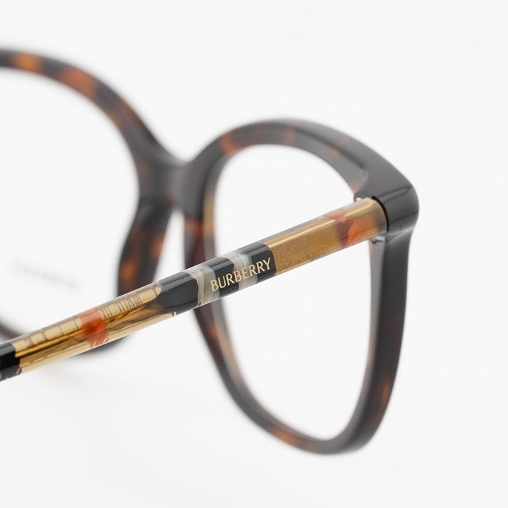 Burberry Burberry BE2430 4216 Women Eyeglasses Havana 53mm Size ONE SIZE - 9 Thumbnail